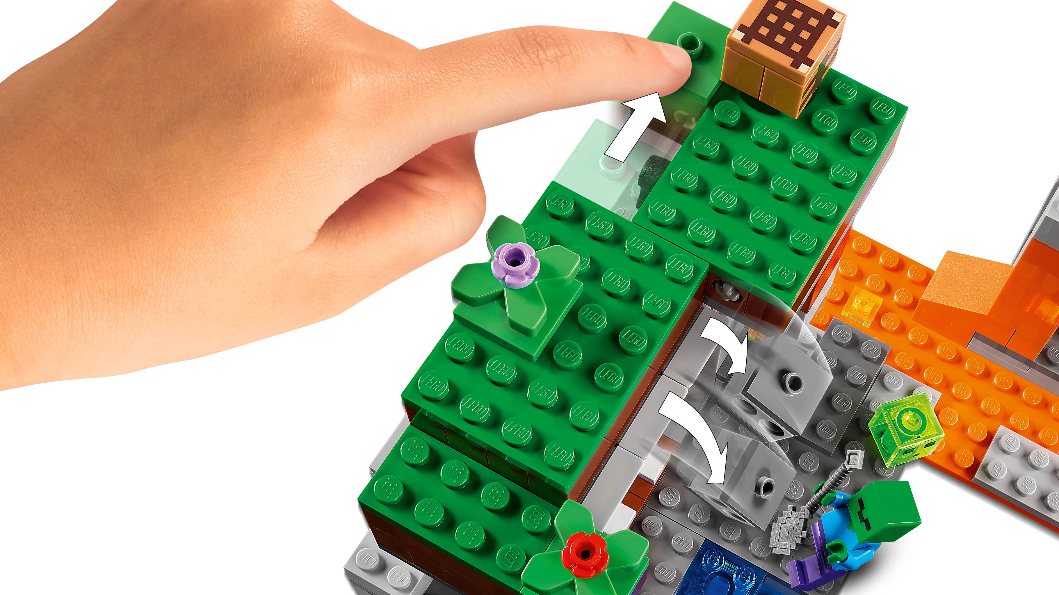 21166 LEGO® MINECRAFT Die verlassene Mine