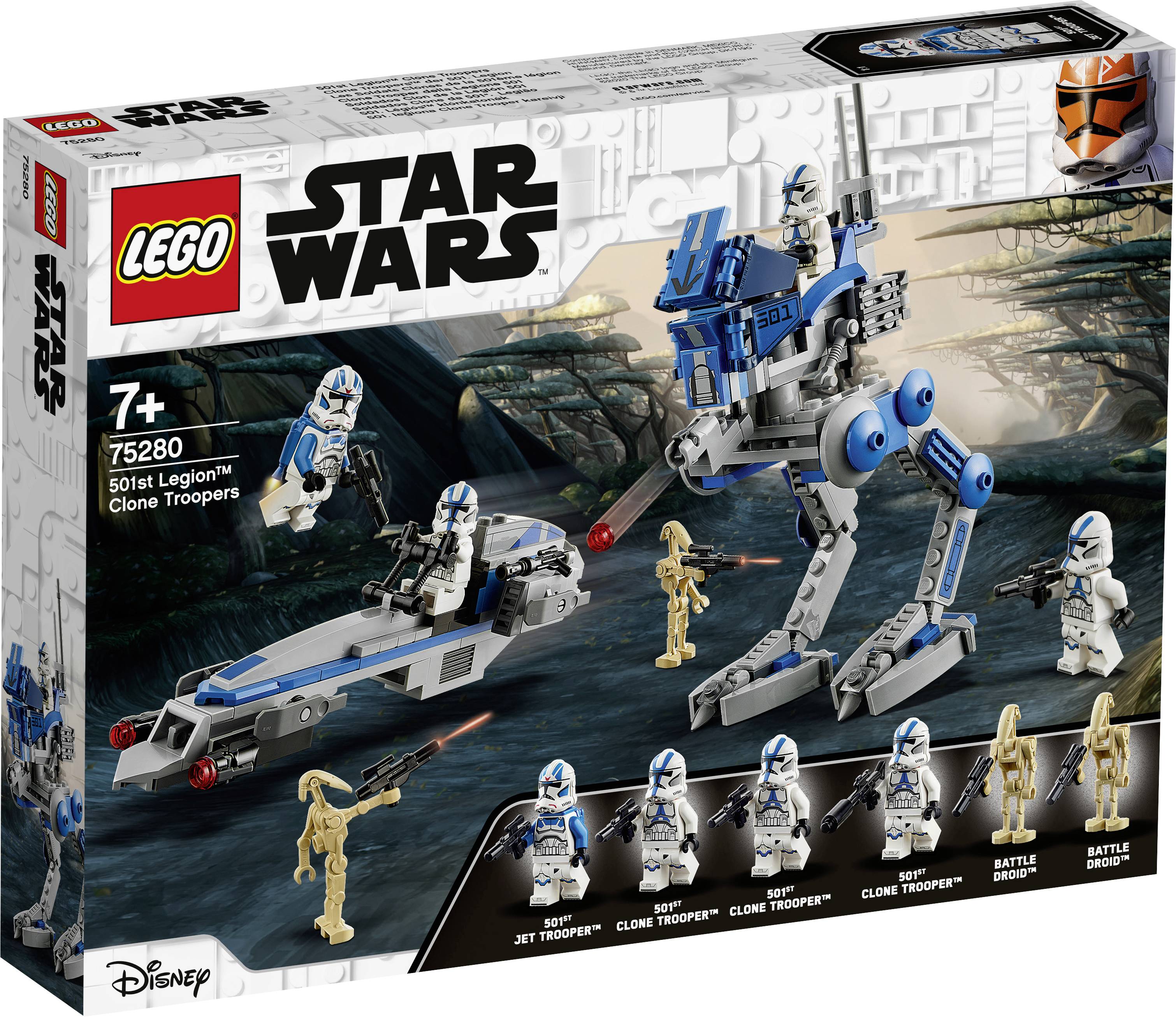 Star Wars Clone Troopers der 501. L| 75280