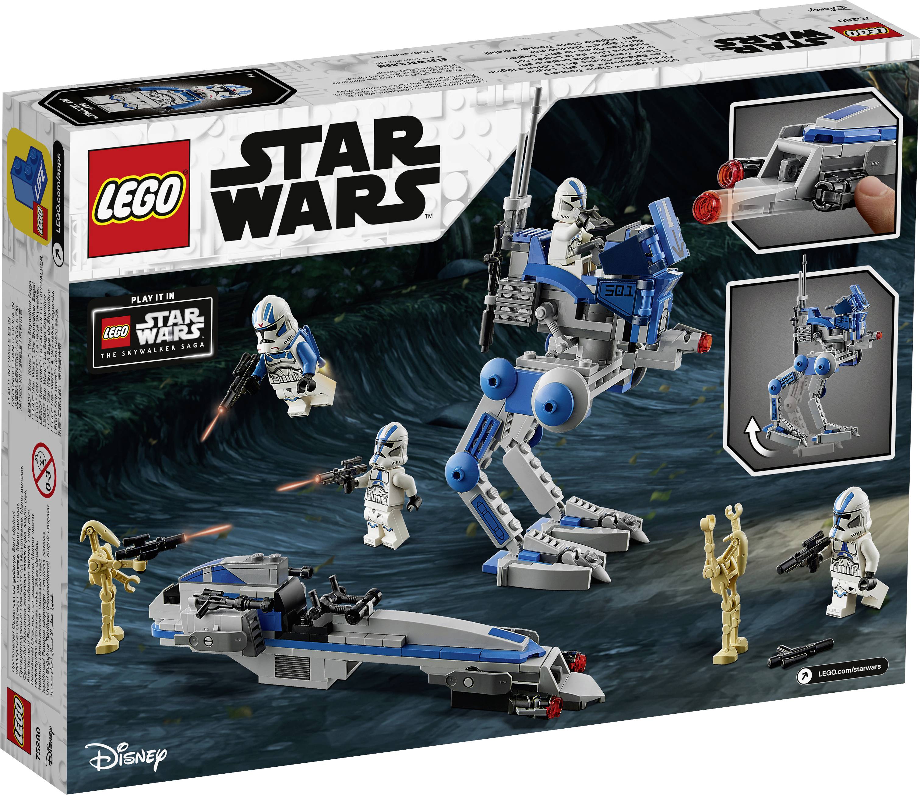 Star Wars Clone Troopers der 501. L| 75280