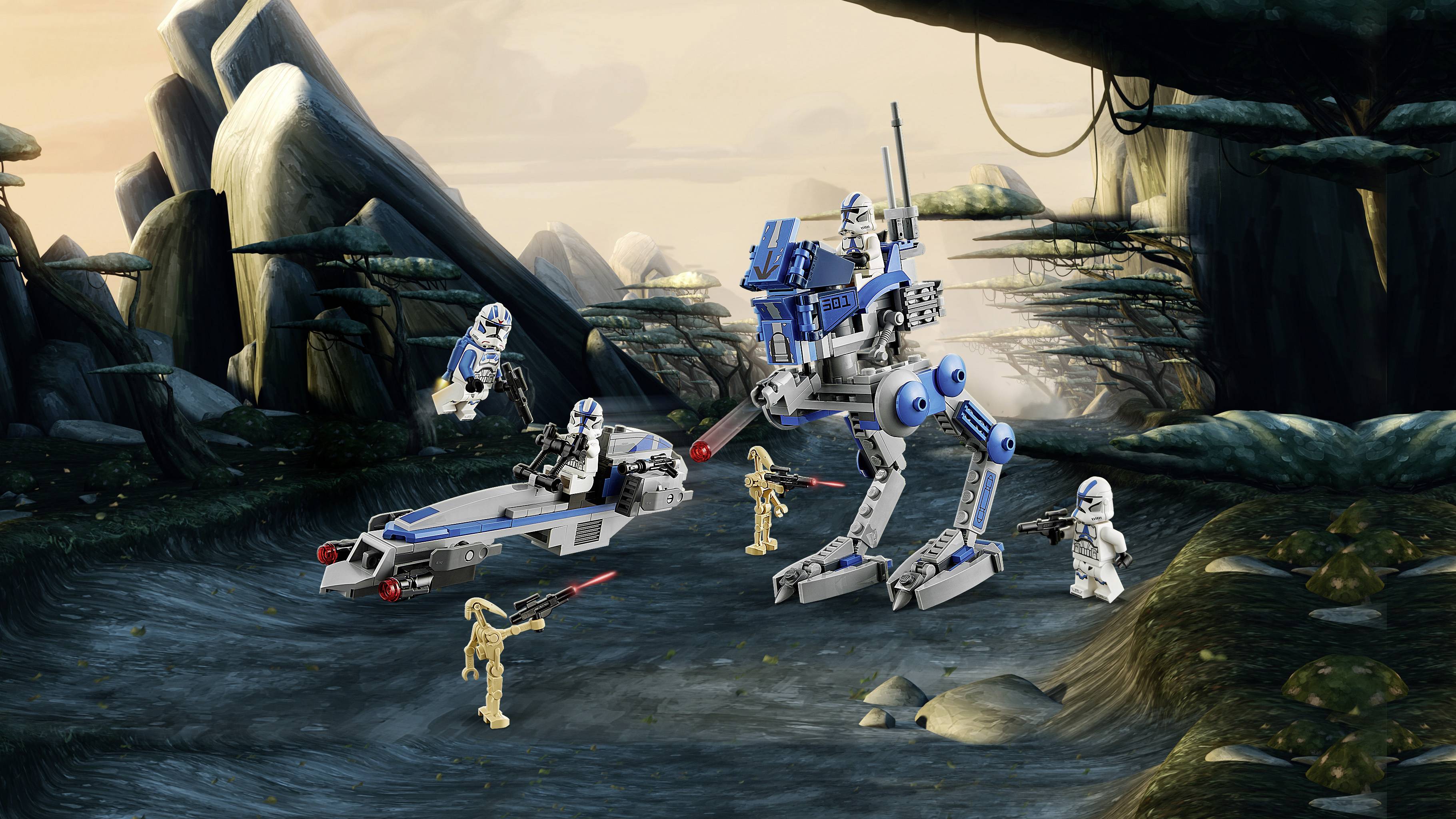 Star Wars Clone Troopers der 501. L| 75280