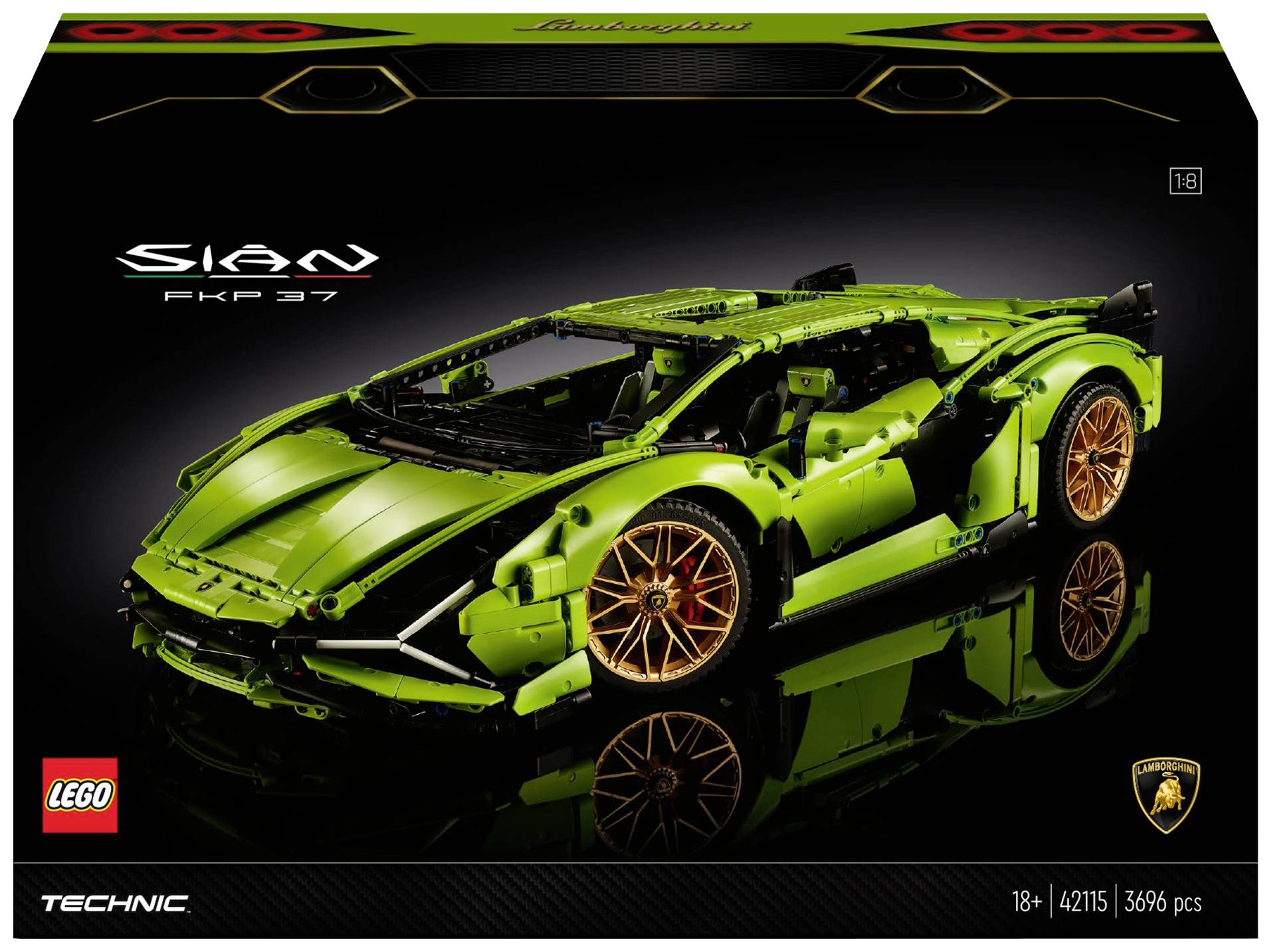 42115 LEGO® TECHNIC Lamborghini Sián FKP 37
