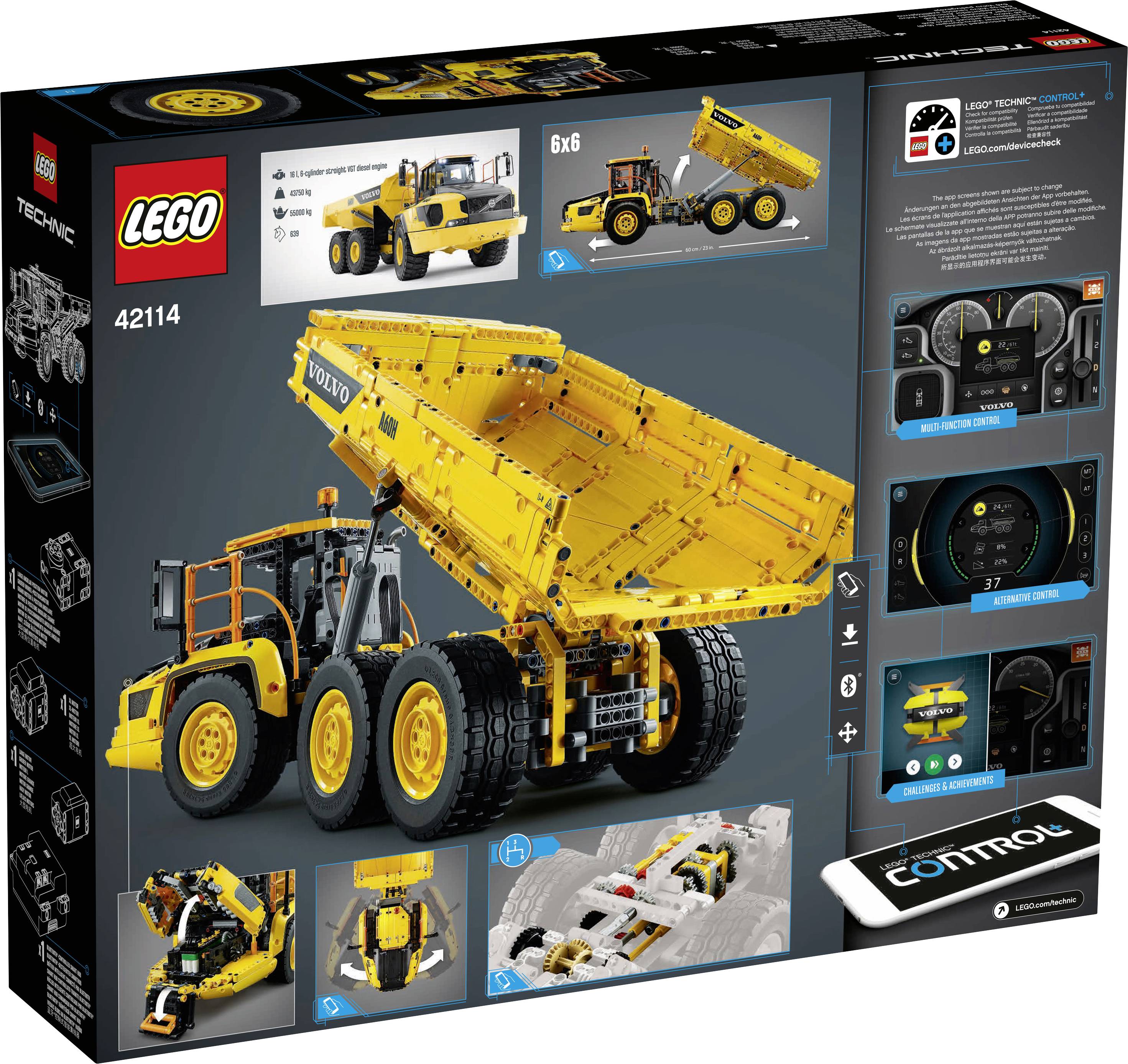 42114 LEGO® TECHNIC Knickgelenkter Volvo-Dumper (6x6)