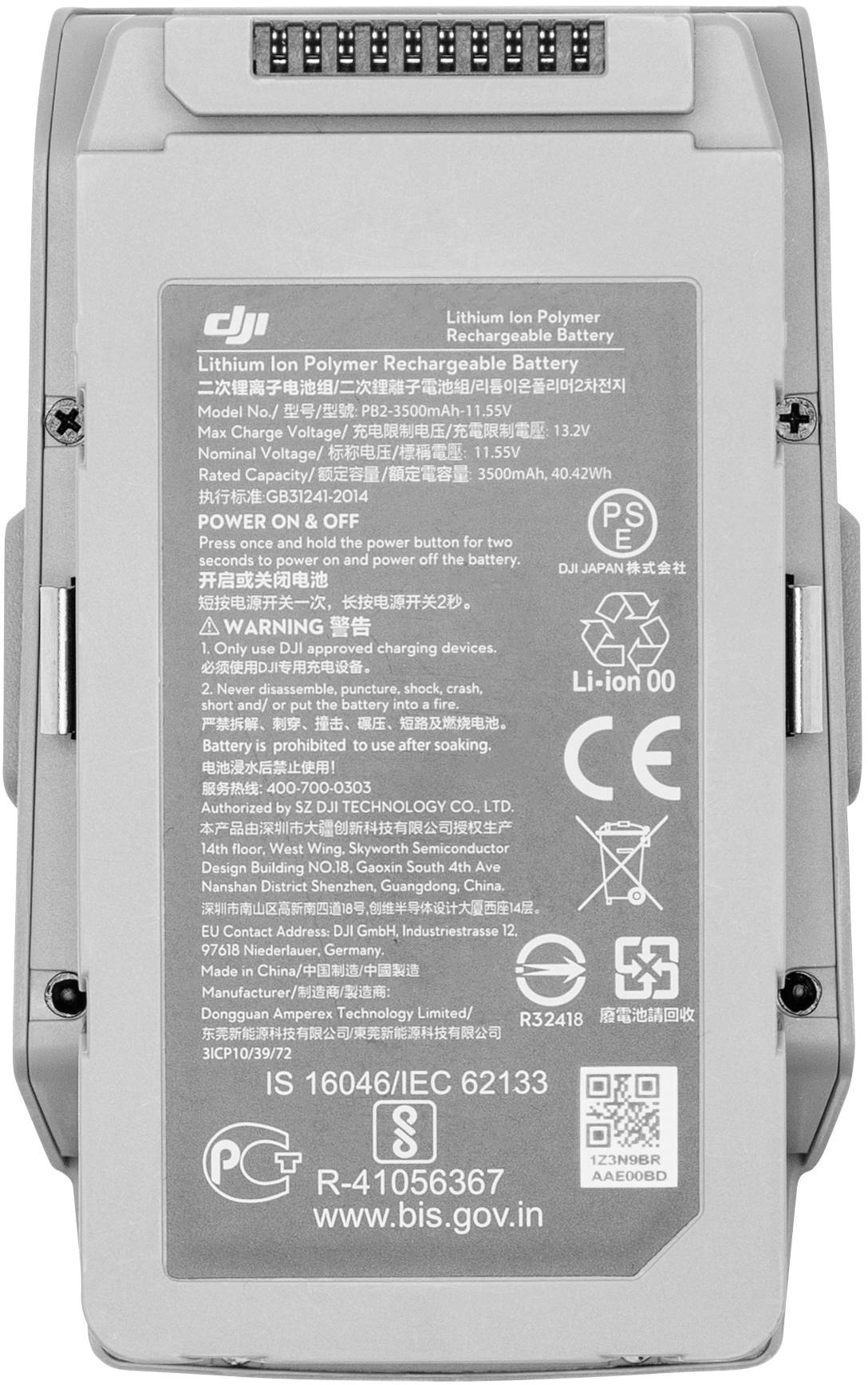 DJI Flugakku Mavic Air 2 Modellbau-Akkupack (LiPo) Passend für (Multicopter): DJI Mavic Air 2, DJI Mavic Air 2 Combo