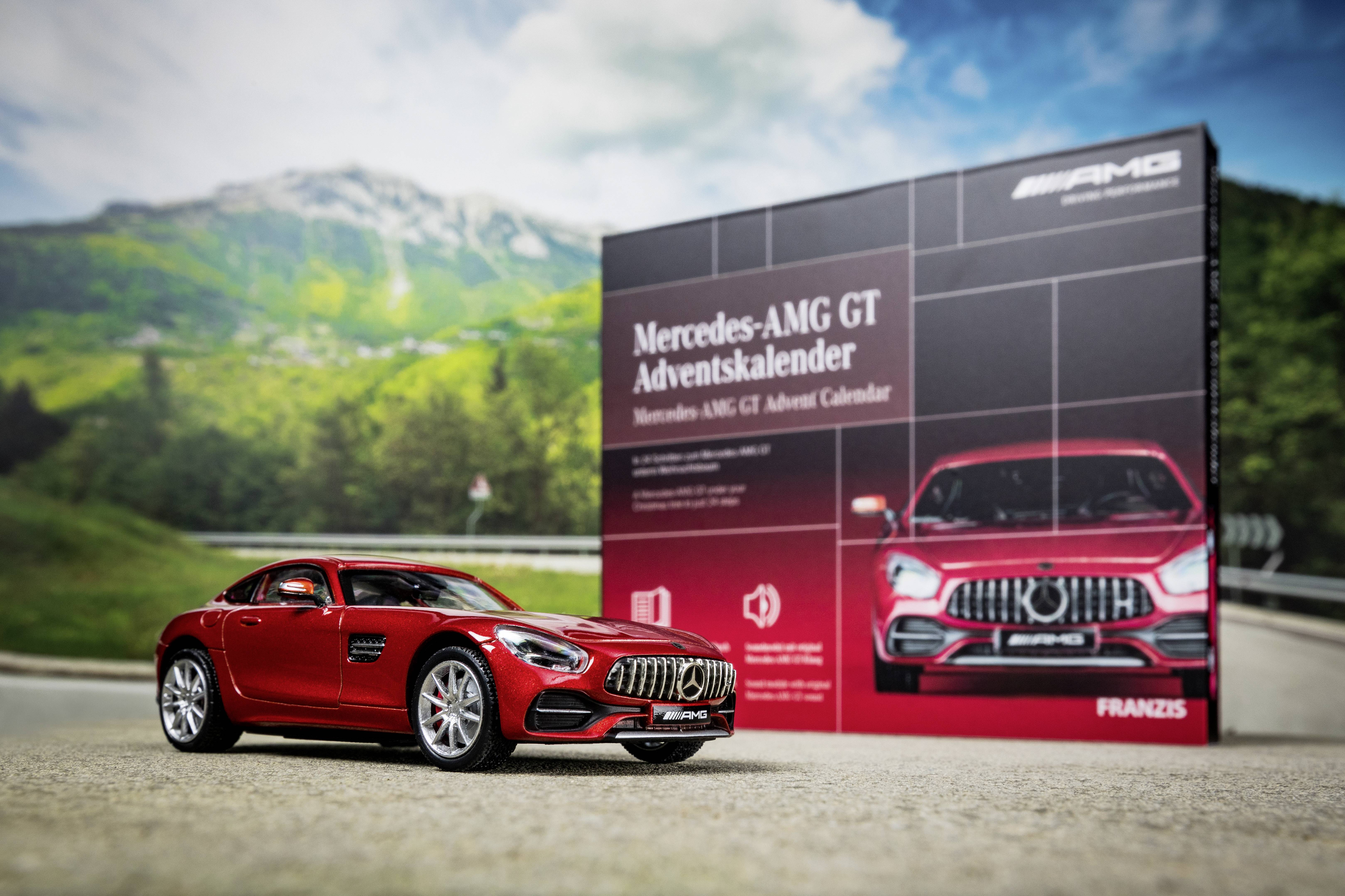 Franzis Verlag Mercedes-AMG GT Bausätze, Elektronik, Technik Adventskalender Altersklasse ab 14 Jahre