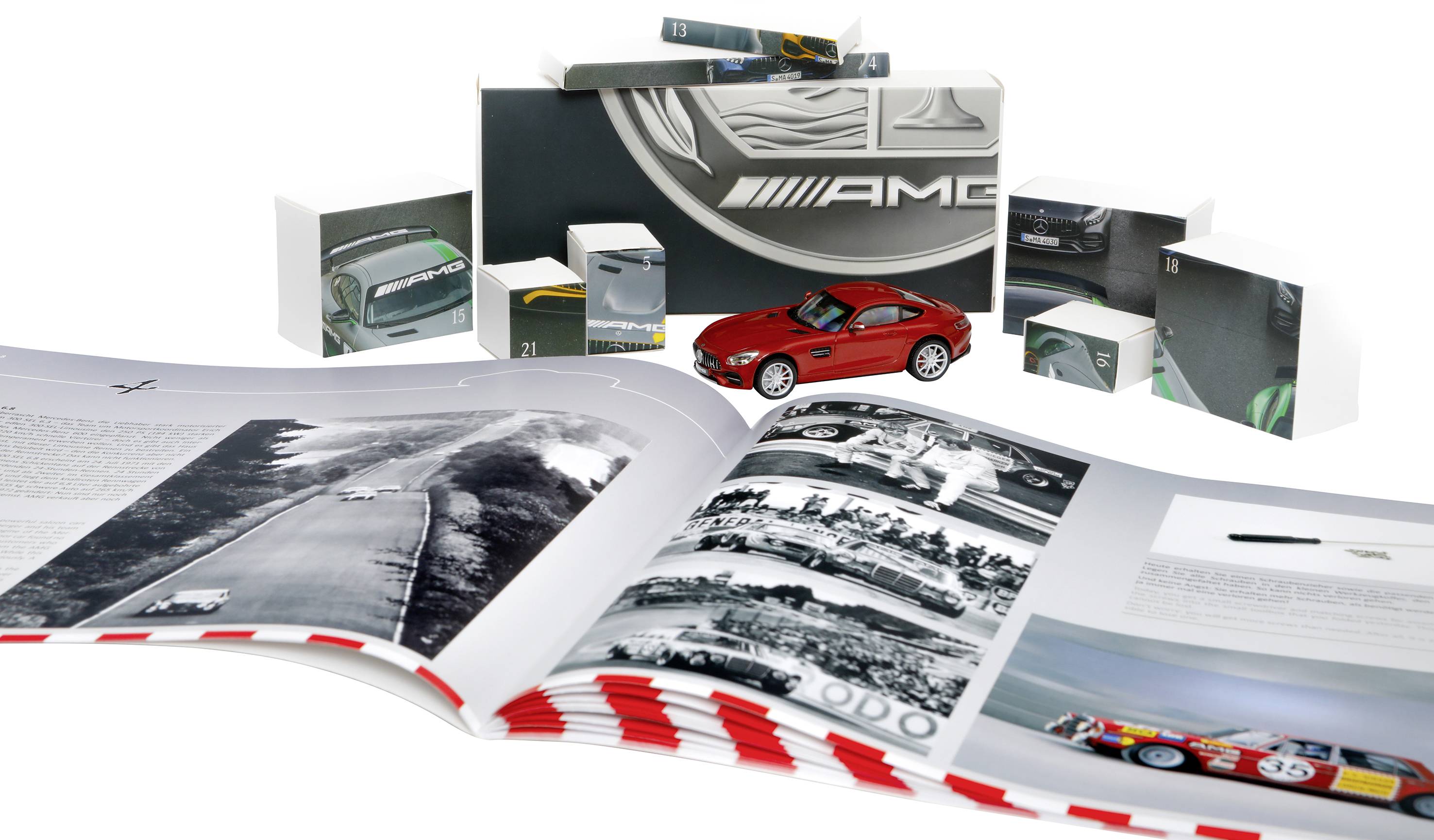 Franzis Verlag Mercedes-AMG GT Bausätze, Elektronik, Technik Adventskalender Altersklasse ab 14 Jahre