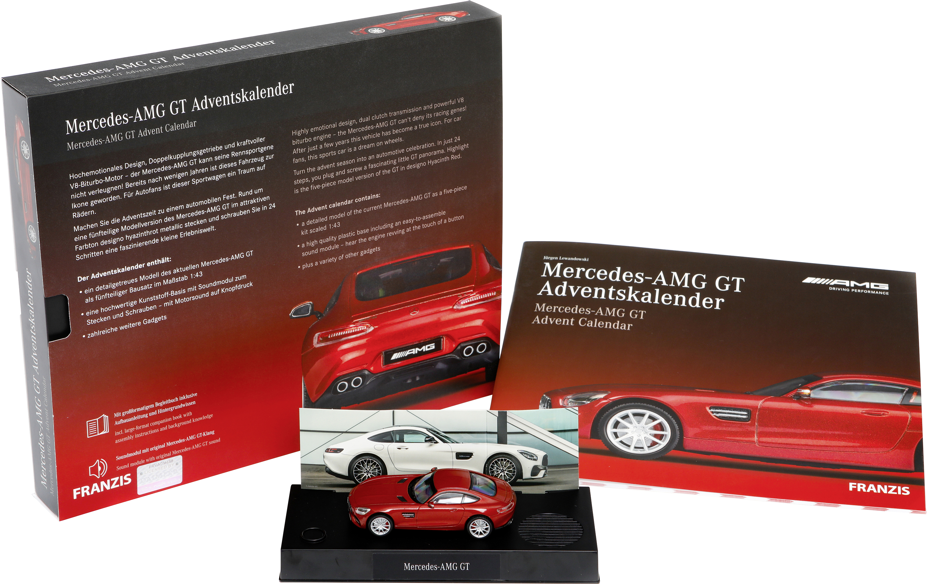 Franzis Verlag Mercedes-AMG GT Bausätze, Elektronik, Technik Adventskalender