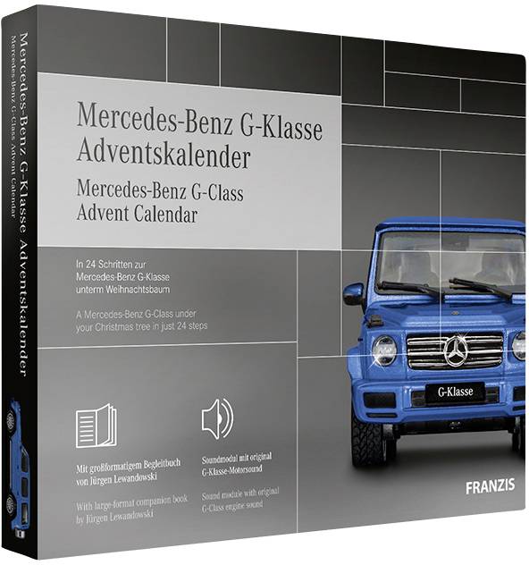 Franzis Verlag Mercedes-Benz G-Klasse Bausätze, Elektronik, Technik Adventskalender