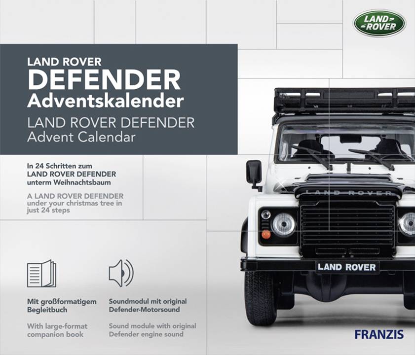 Franzis Verlag Land Rover Devender Bausätze, Elektronik, Technik Adventskalender
