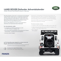 Franzis Verlag Land Rover Devender Bausätze, Elektronik, Technik Adventskalender Franzis Verlag Land Rover Devender Bausätze, Elektronik, Technik Adventskalender