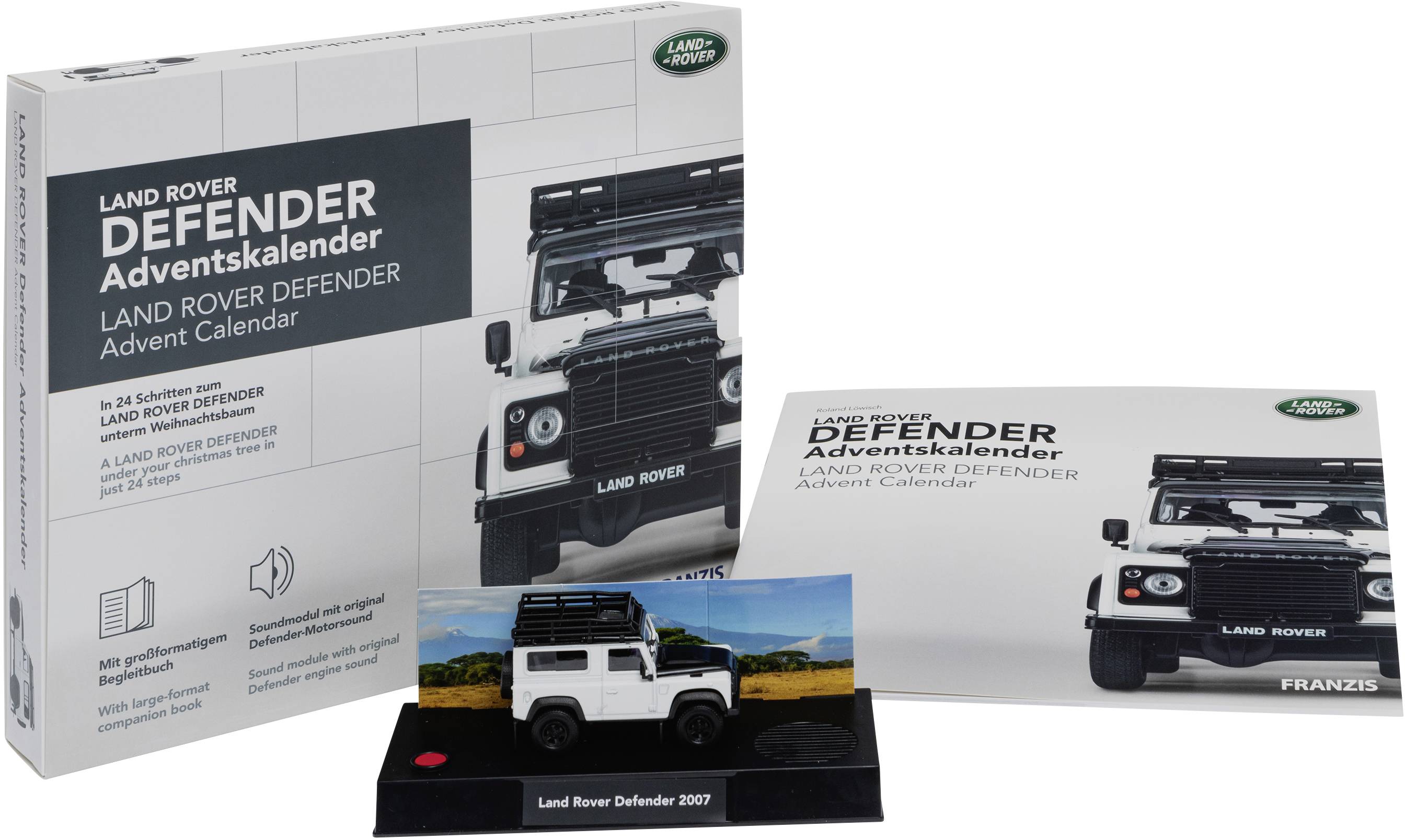 Franzis Verlag Land Rover Devender Bausätze, Elektronik, Technik Adventskalender