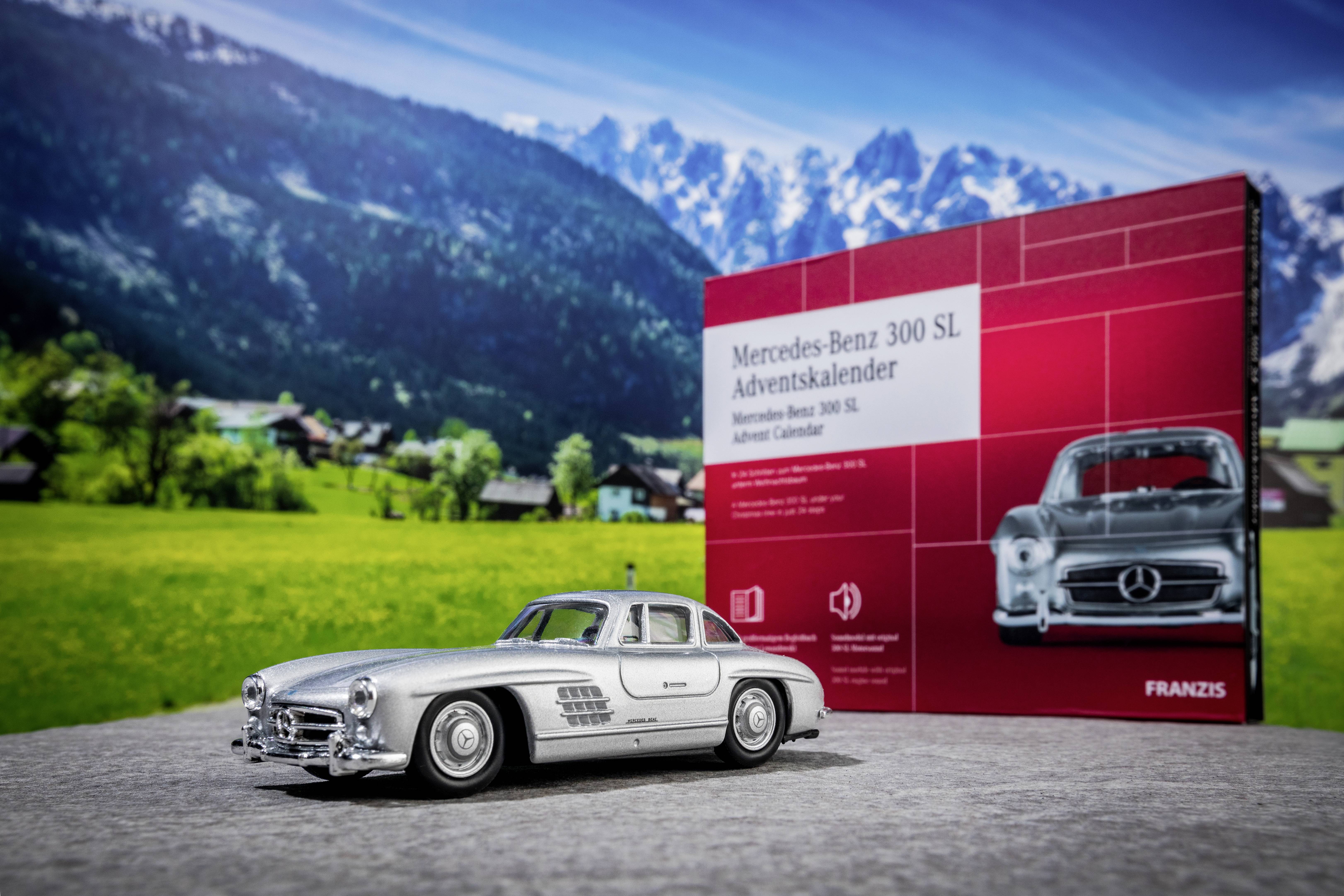 Franzis Verlag Mercedes-Benz 300 SL Mercedes-Benz 300 SL Bausätze, Elektronik, Technik Adventskalender Altersklasse ab 14 Jahre