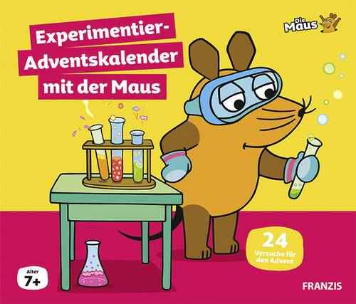 Franzis Verlag Experimentier-Adventskalender mit der Maus Experimente Adventskalender