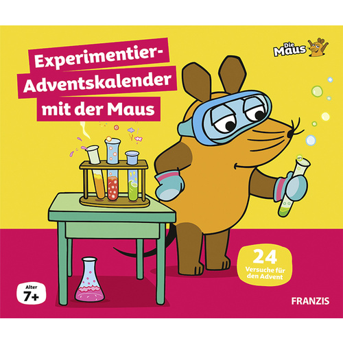 Franzis Verlag Mit der Maus Experimentier-Adventskalender mit der Maus Experimente Adventskalender