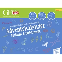 Geolino Technik & Elektronik Adventskalender Technik & Elektronik Experimente, GEOlino, Elektronik Adventskalender Altersklasse Geolino Technik & Elektronik Adventskalender Technik & Elektronik Experimente, GEOlino, Elektronik Adventskalender Altersklasse