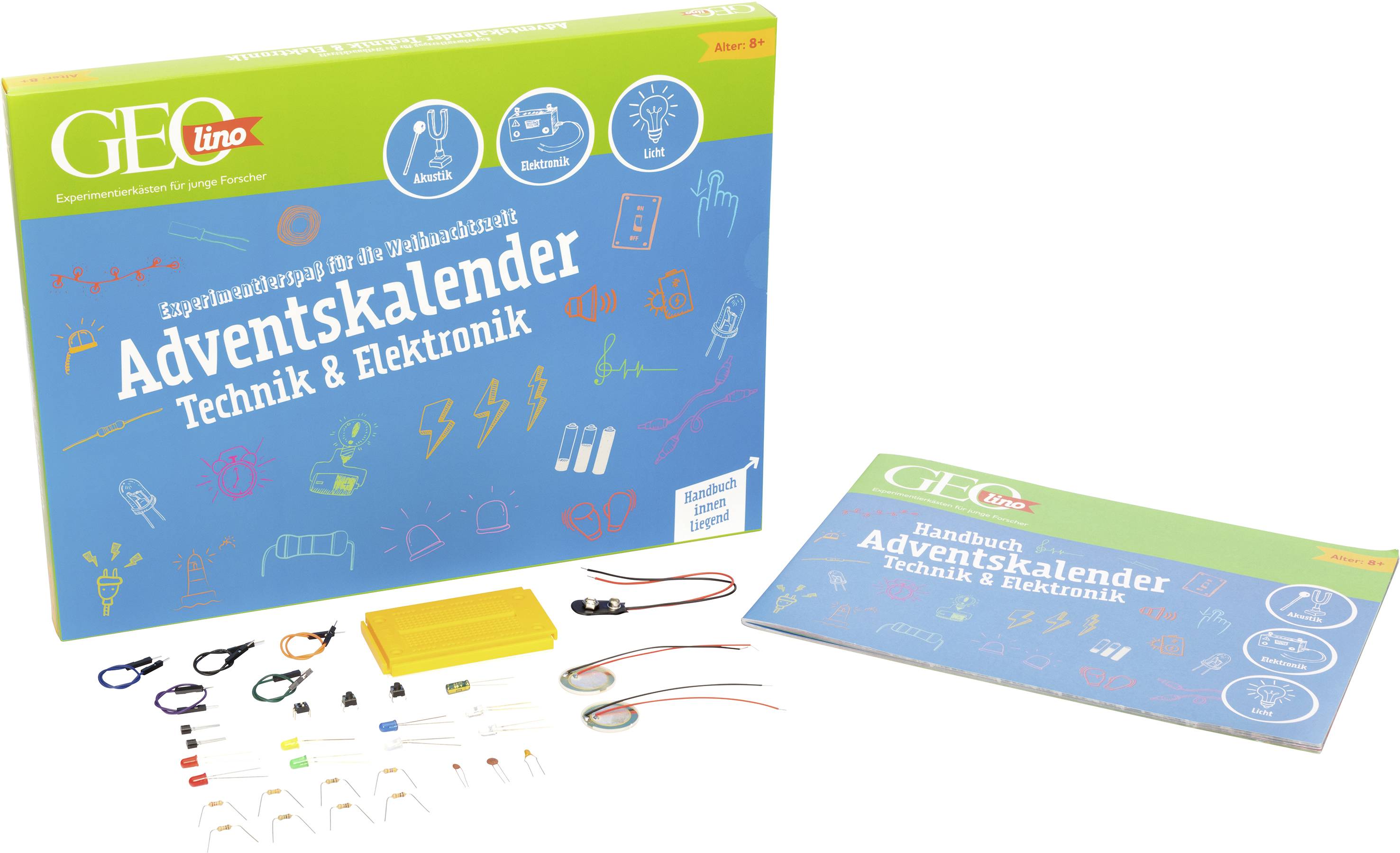 Geolino Technik & Elektronik Adventskalender Technik & Elektronik Experimente, GEOlino, Elektronik Adventskalender Altersklasse