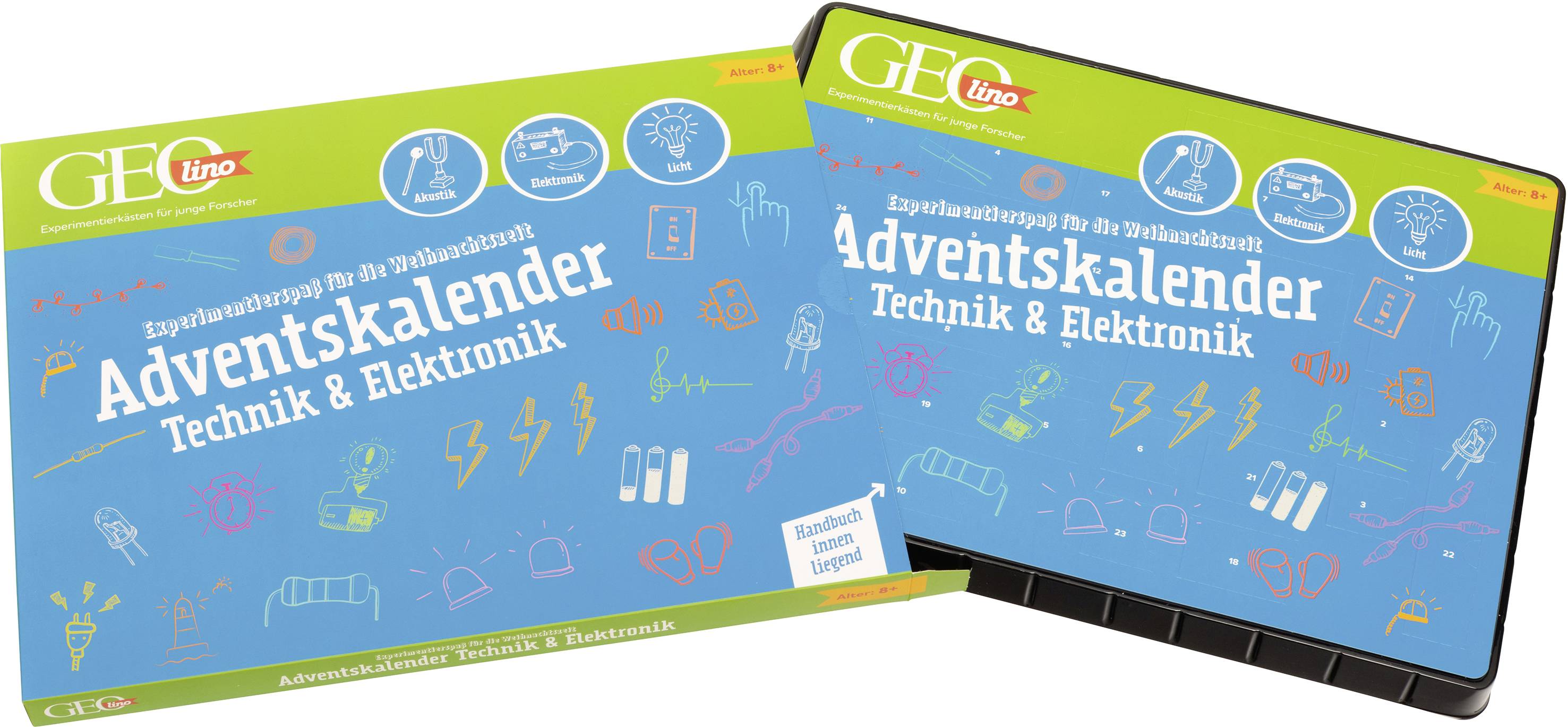 Geolino Technik & Elektronik Adventskalender Technik & Elektronik Experimente, GEOlino, Elektronik Adventskalender Altersklasse