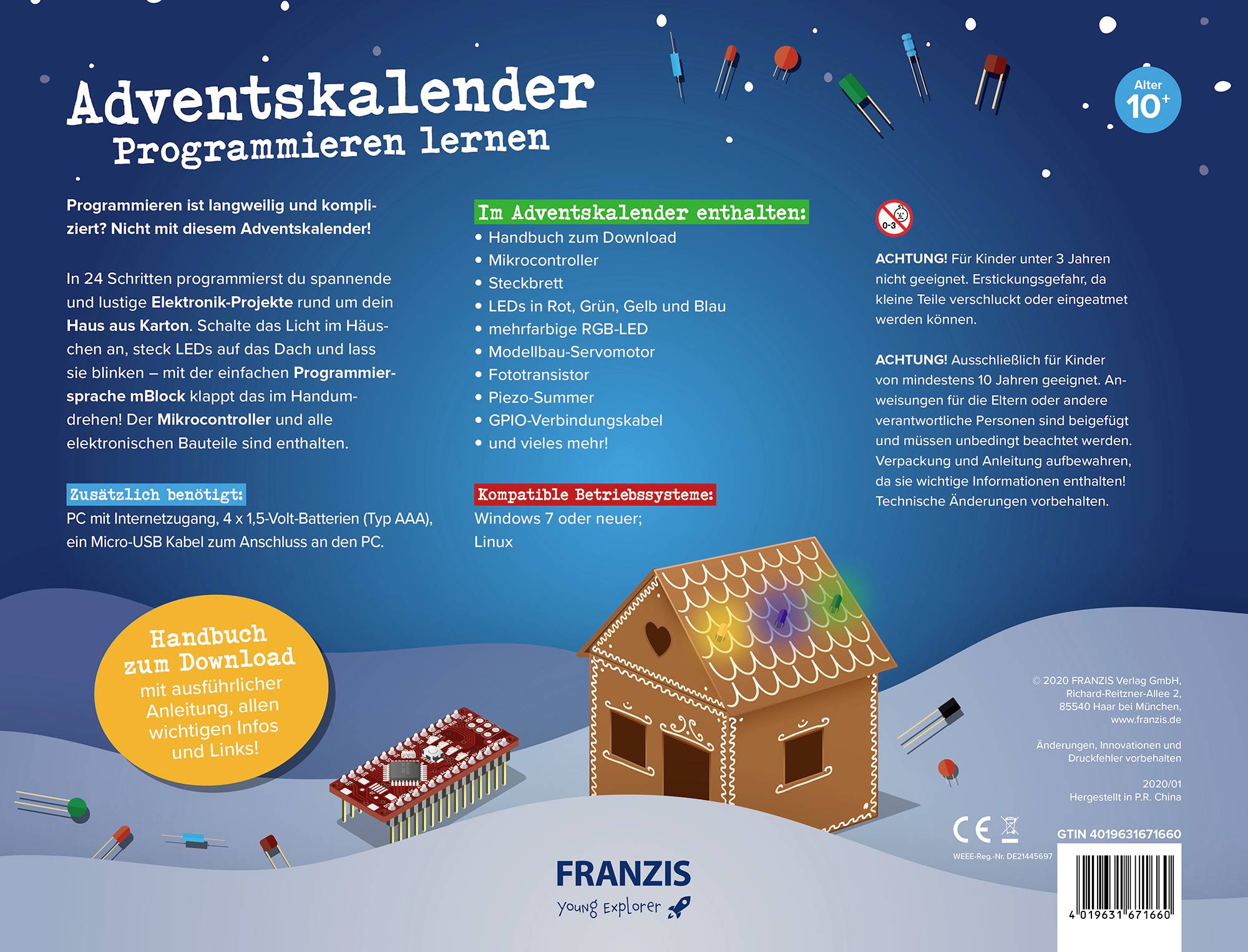 Adventskalender Programmieren lernen - Young Explorer