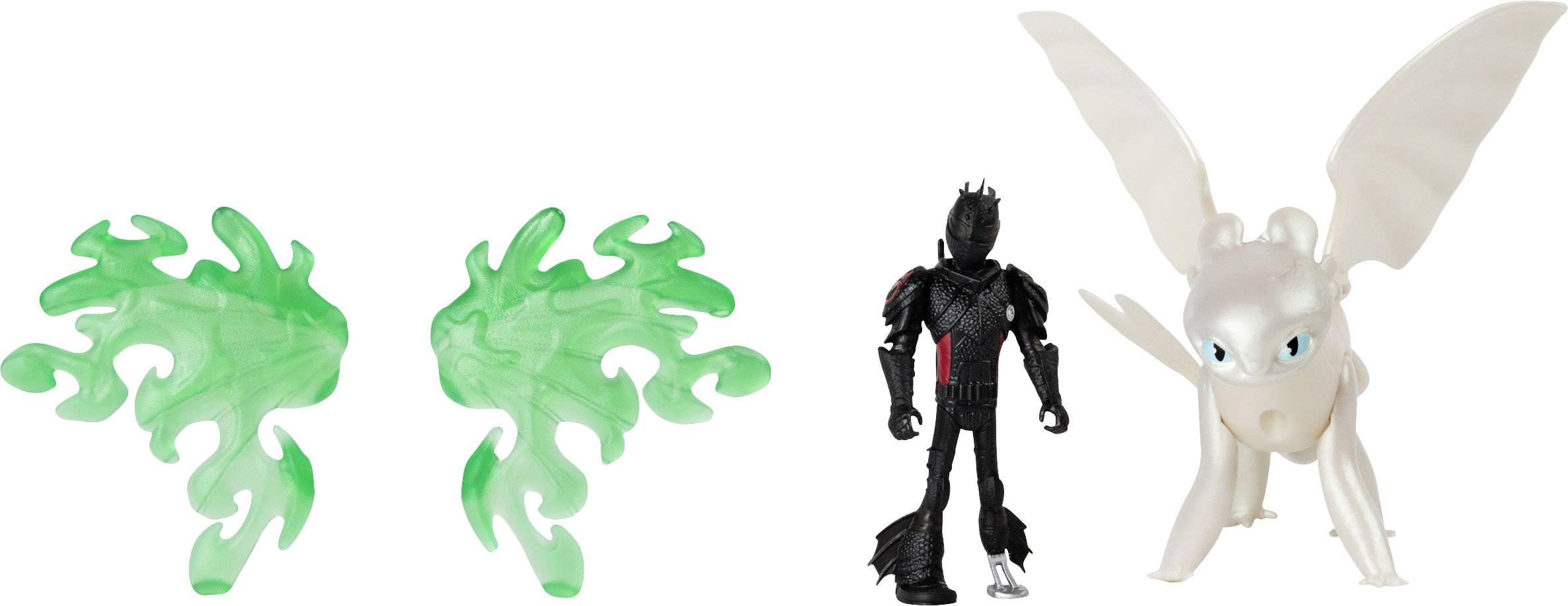 DreamWorks Dragons Legends Evolved, Hicks und Tagschatten, Drache mit Wikingerfigur und Zubehör