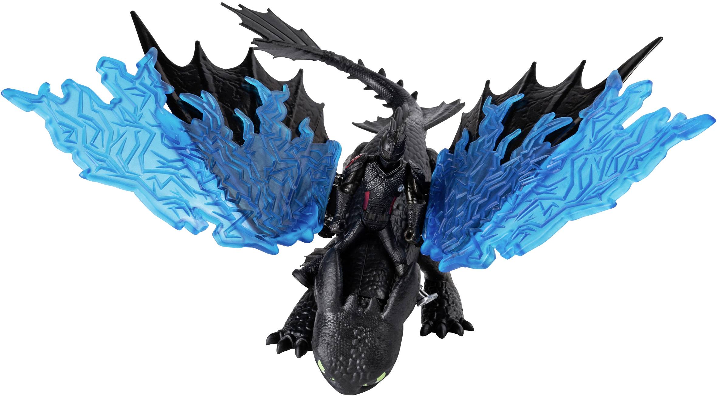 DreamWorks Dragons Legends Evolved, Hicks und Ohnezahn, Drache mit Wikingerfigur und Zubehör