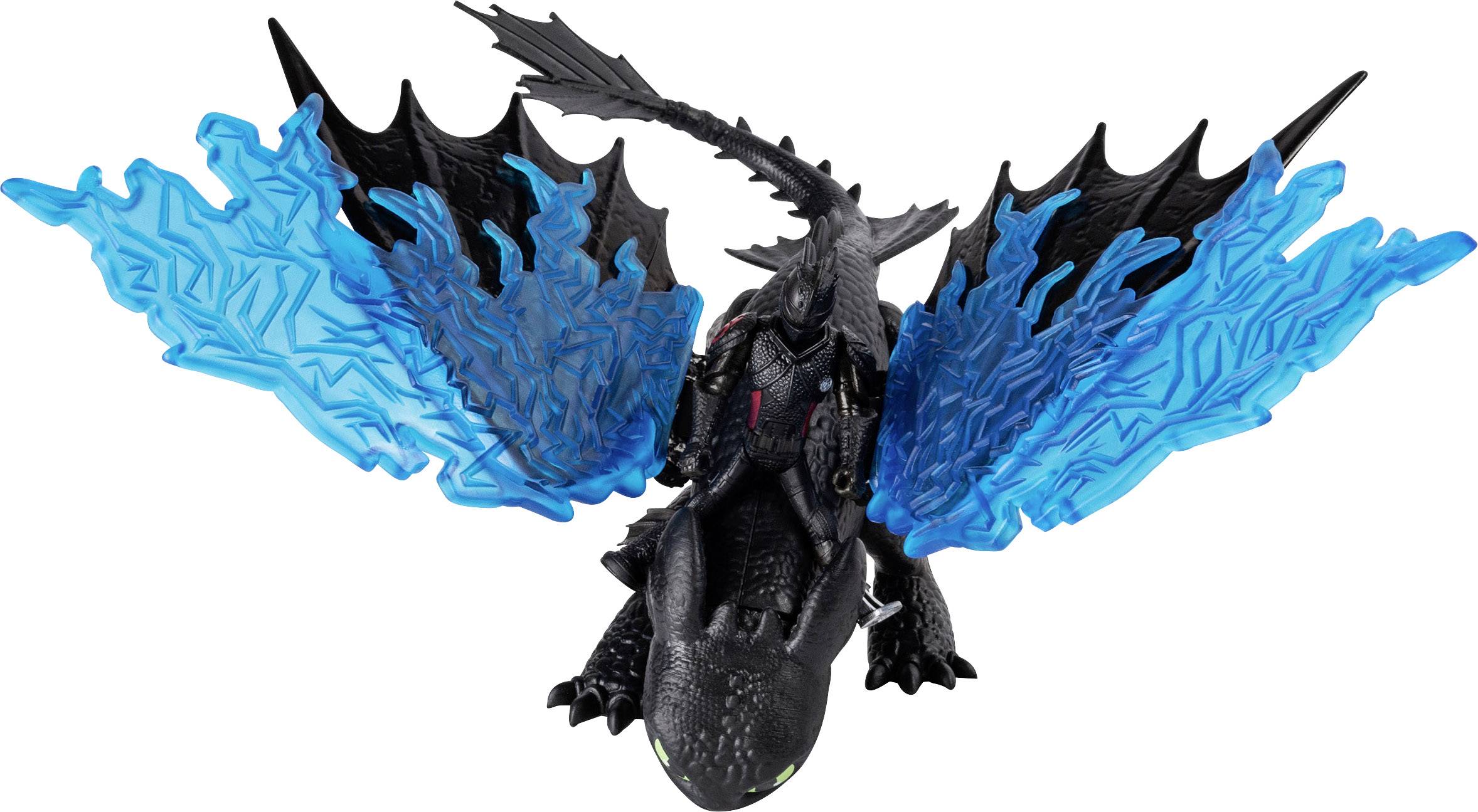 DreamWorks Dragons Legends Evolved, Hicks und Ohnezahn, Drache mit Wikingerfigur und Zubehör