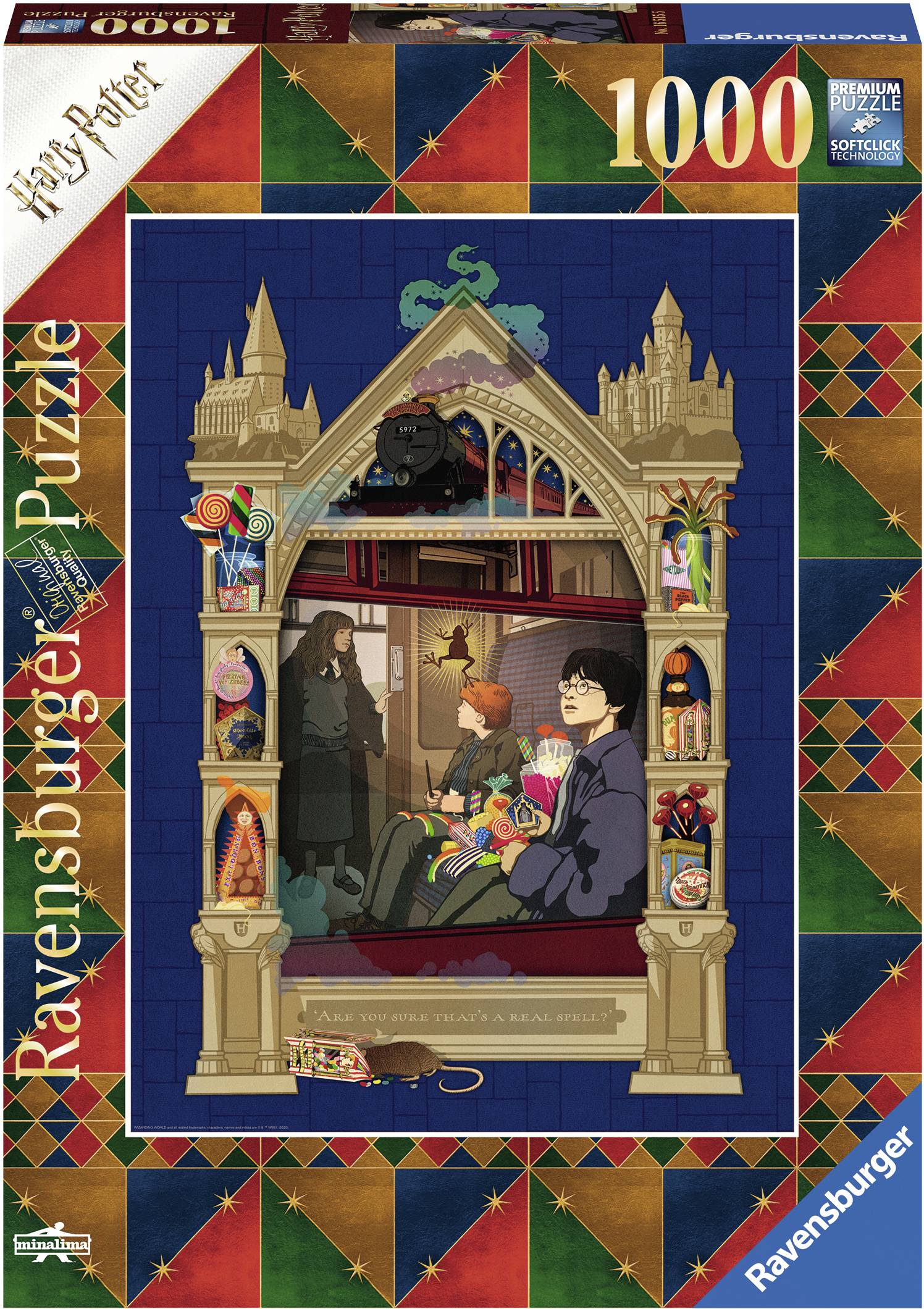 16515 Harry Potter Weg nach Hogwarts 1000p 1 St.