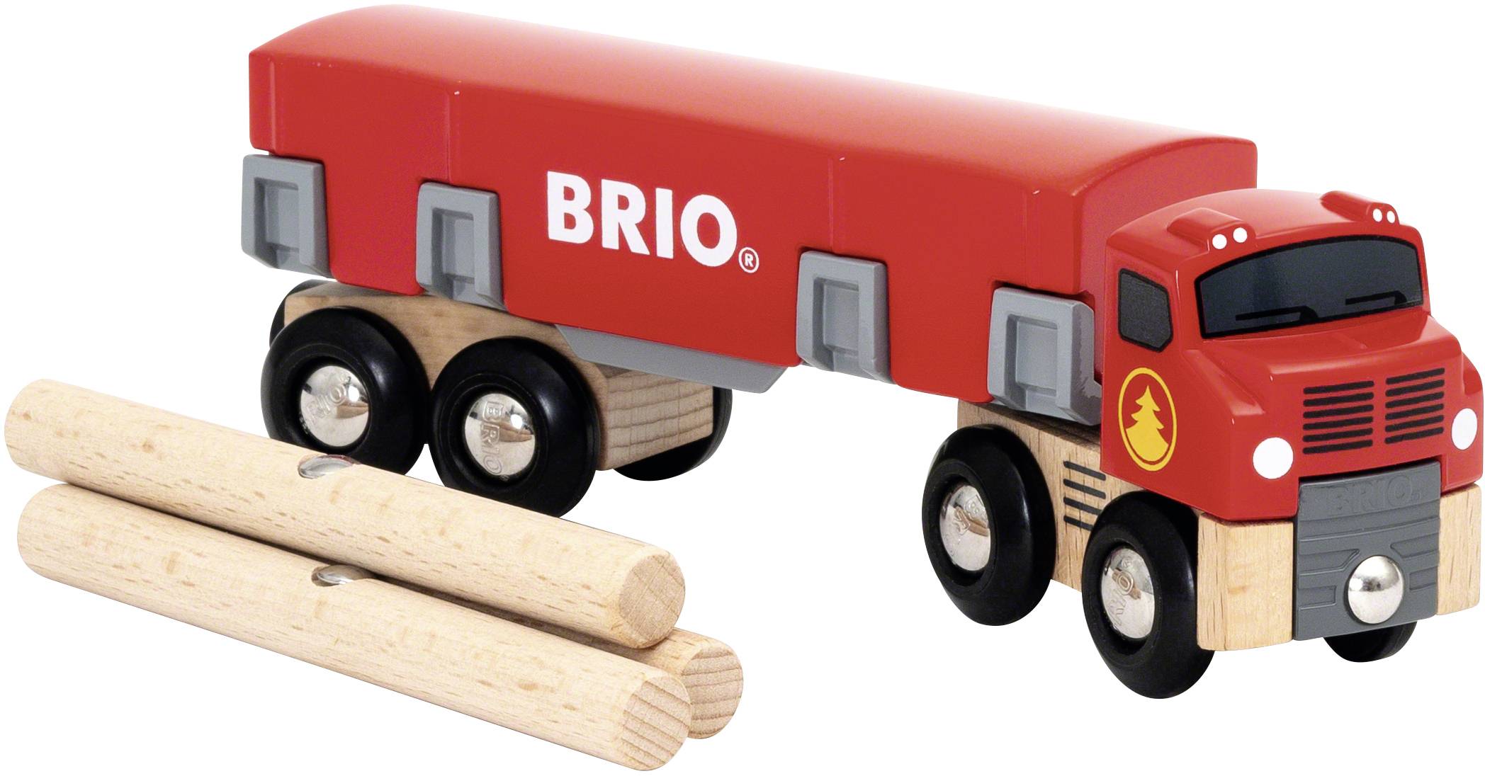 Brio 63365700 Holztransporter mit Magnetladung