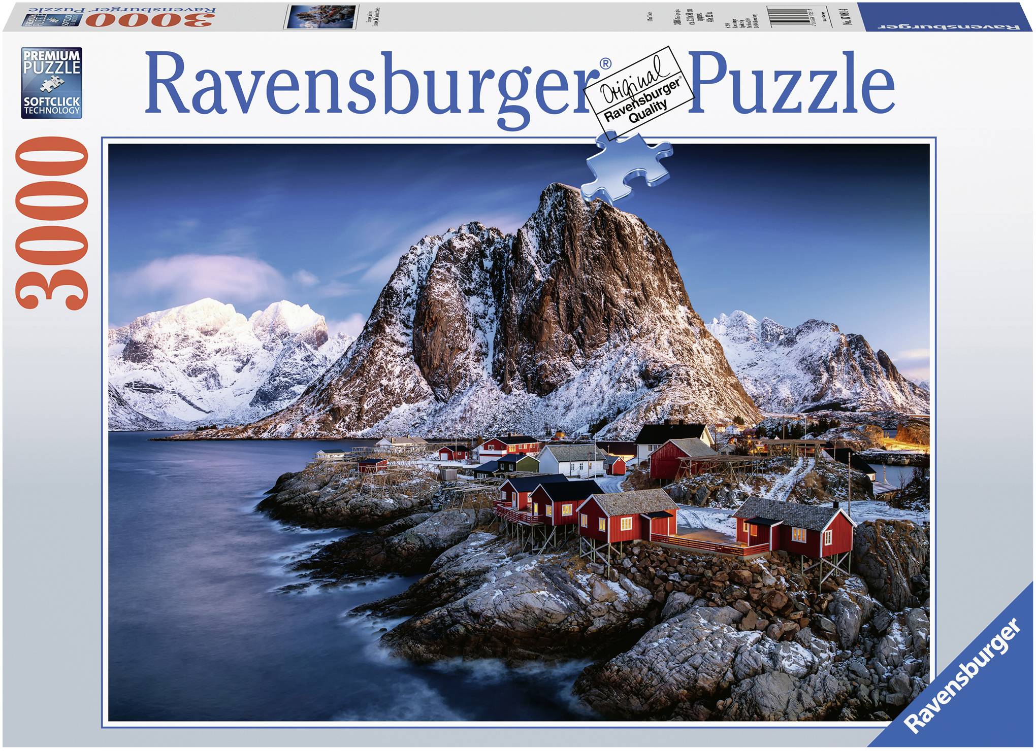 Ravensburger Lofoten, Norway, 3000 Stück(e), Landschaft, 14 Jahr(e) 17081 Hamnoy, Lofoten 3000p 1 St.