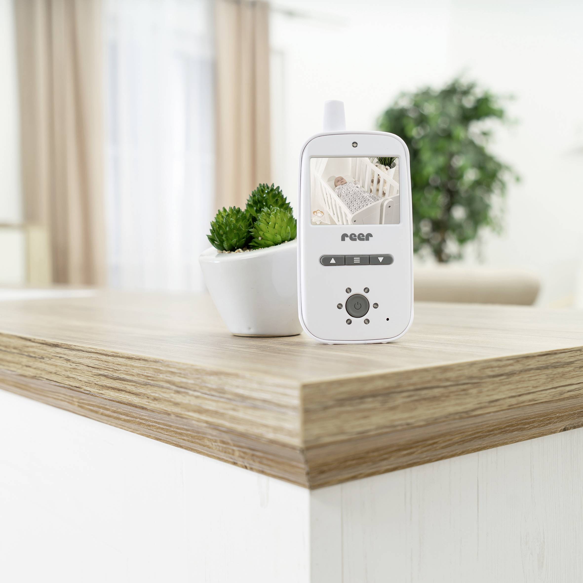 REER 80420 Babyphone mit Kamera Funk 2.4GHz