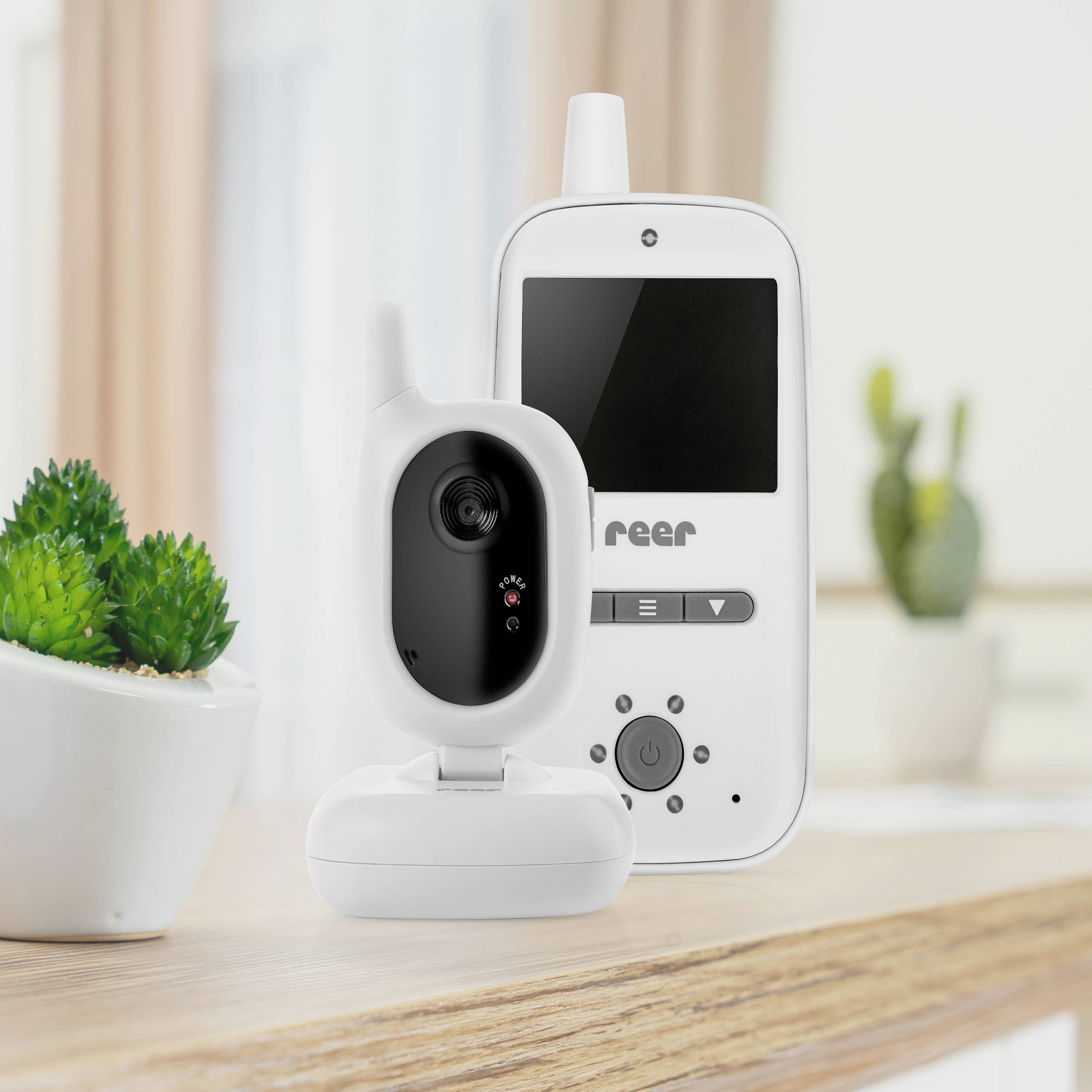 REER 80420 Babyphone mit Kamera Funk 2.4GHz