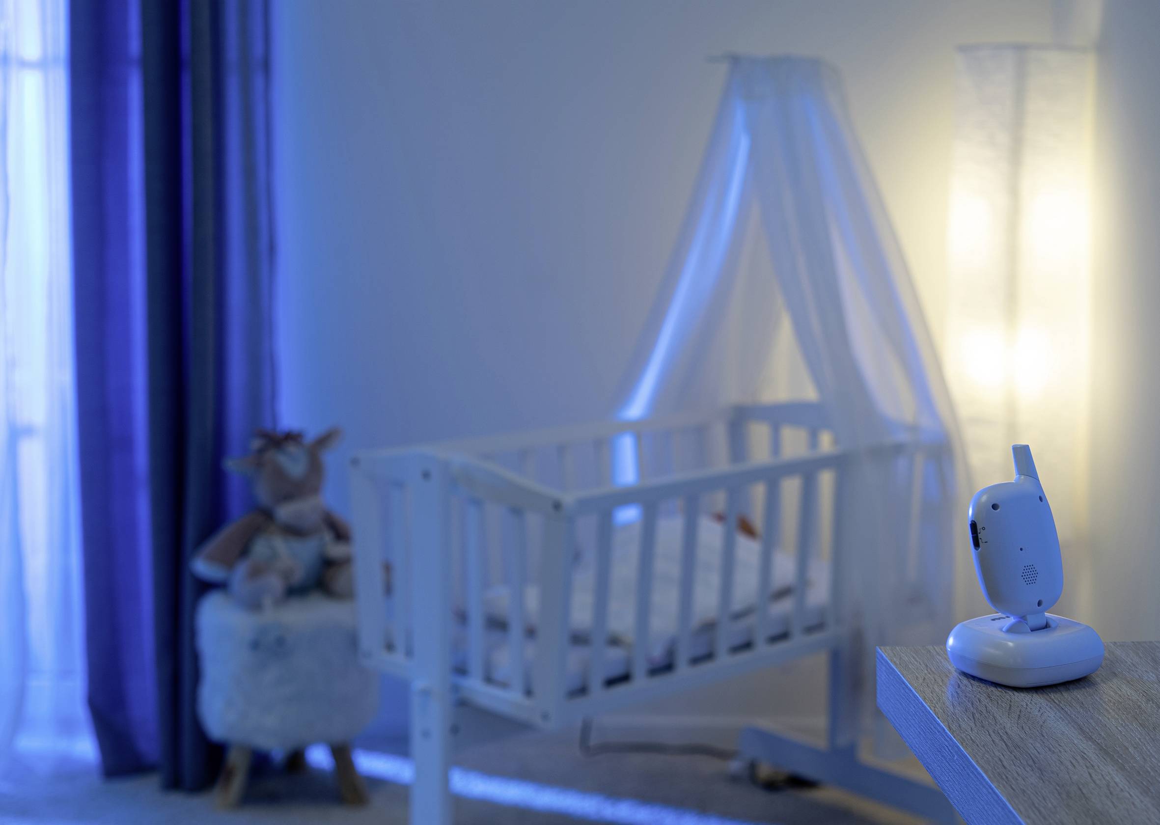 REER 80430 Babyphone mit Kamera Funk 2.4GHz