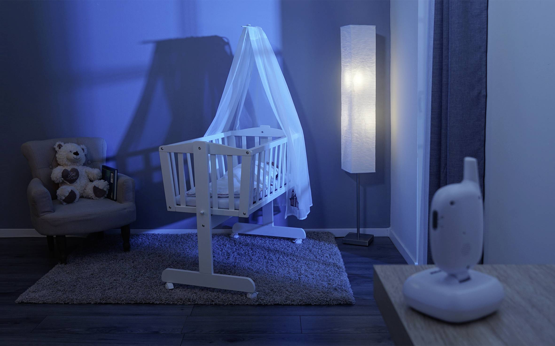 REER 80430 Babyphone mit Kamera Funk 2.4GHz