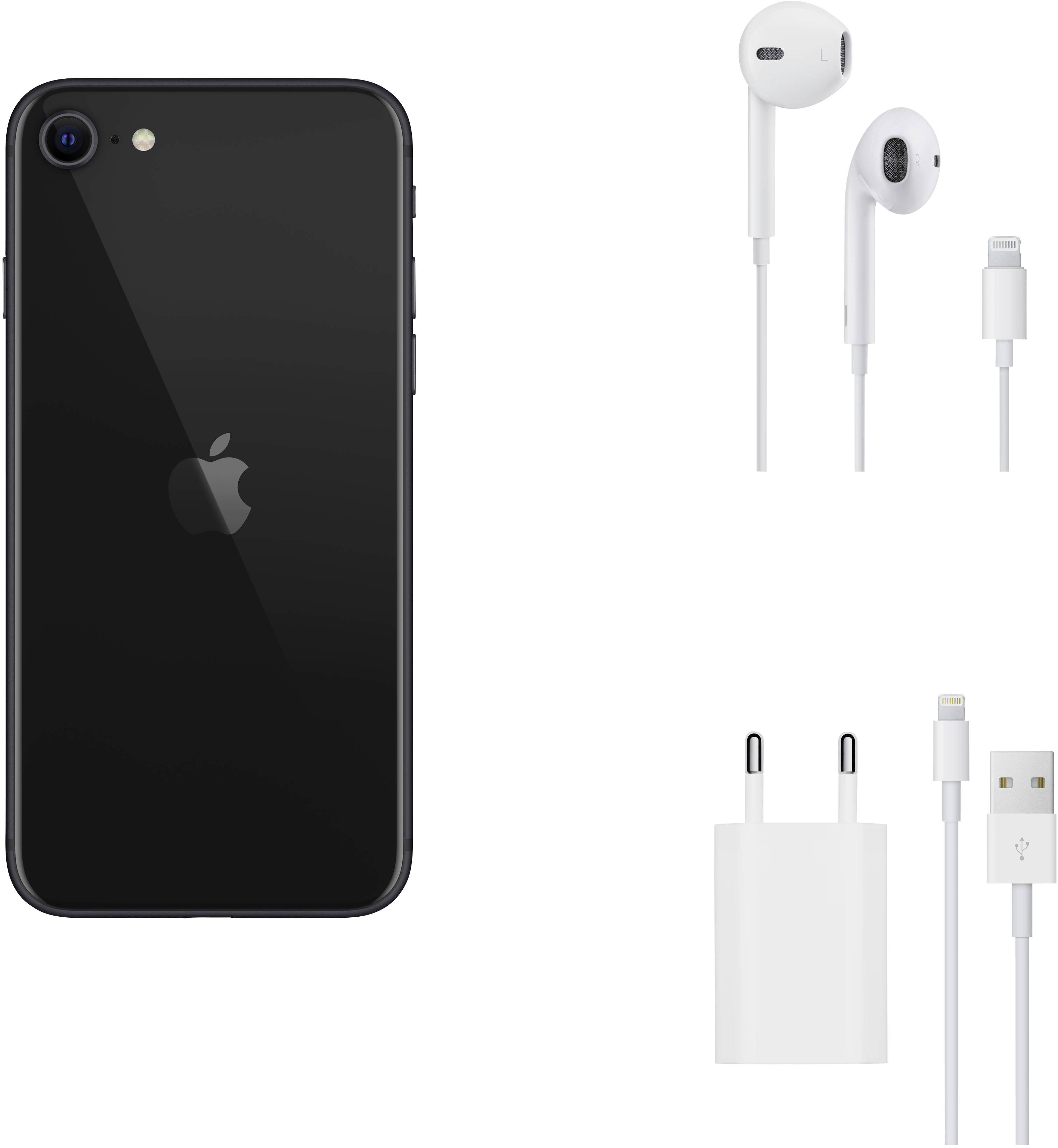 Apple iPhone SE (2. Generation) Schwarz 128 GB 11.9 cm (4.7 Zoll)