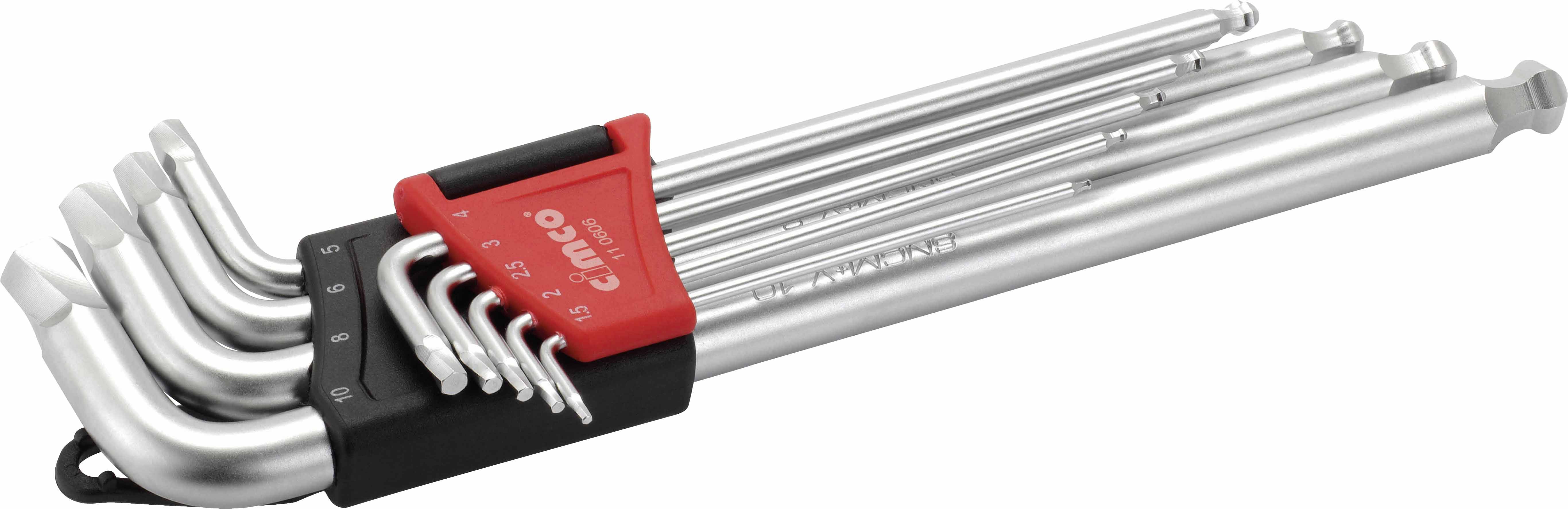 Cimco 9-teilig SPEZIAL Sechskantschlüssel-Set