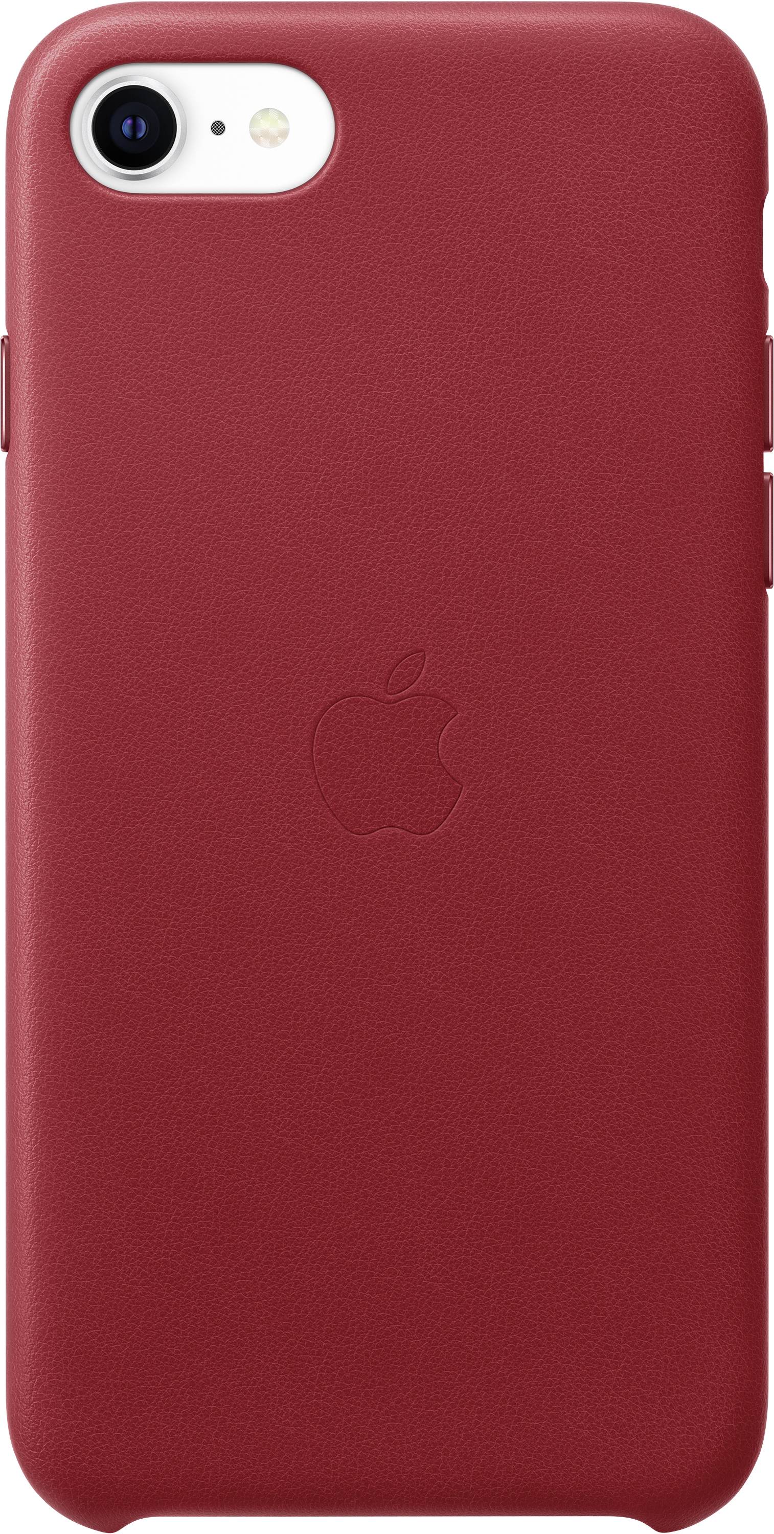 Apple iPhone SE Leather Case Case Apple iPhone SE Rot