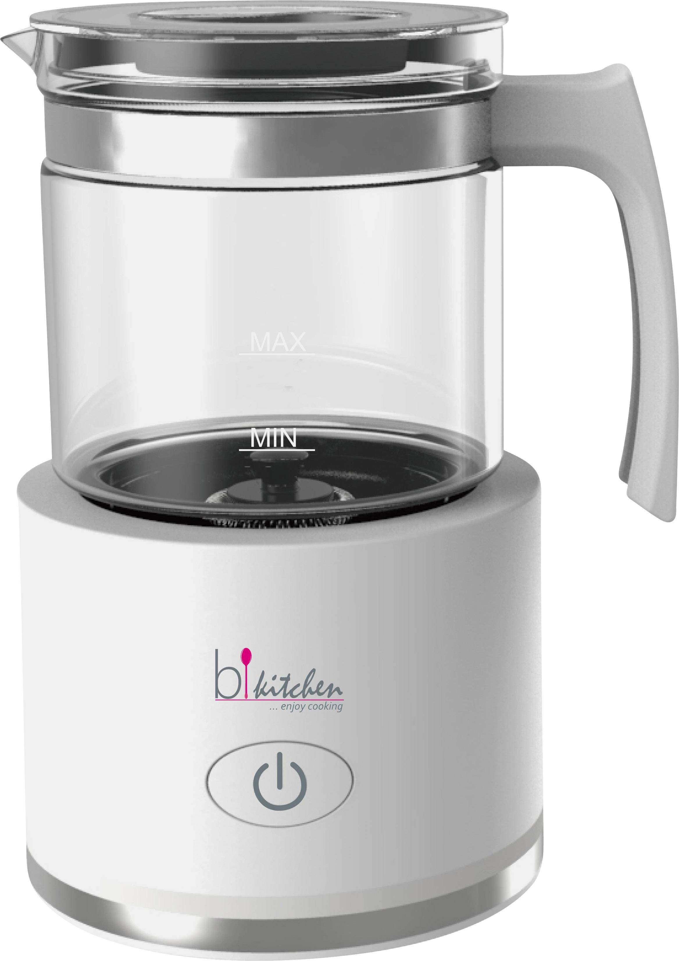 BiKitchen MILK 250 454003 Milchaufschäumer Weiß 600 W