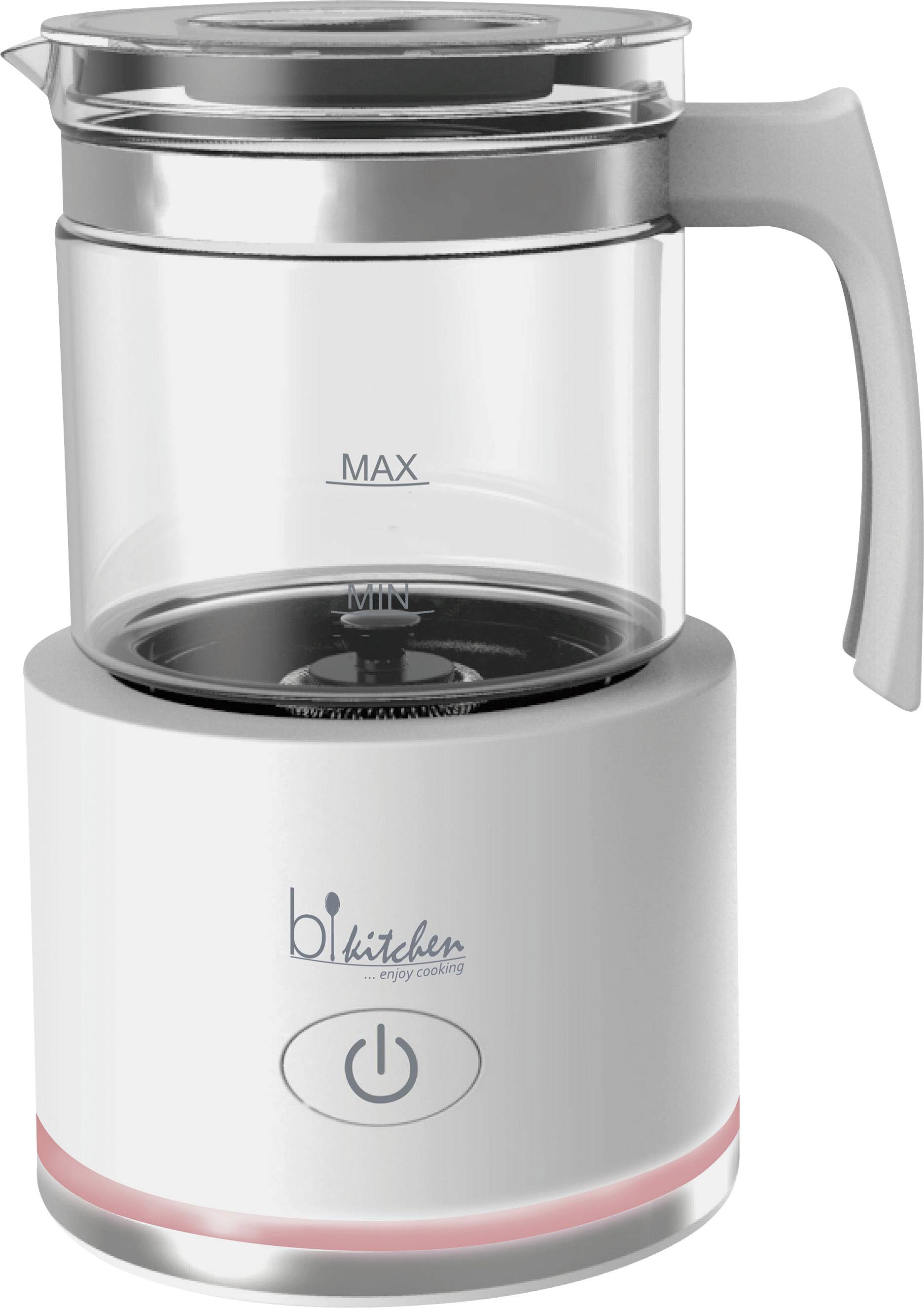 BiKitchen MILK 250 454003 Milchaufschäumer Weiß 600W