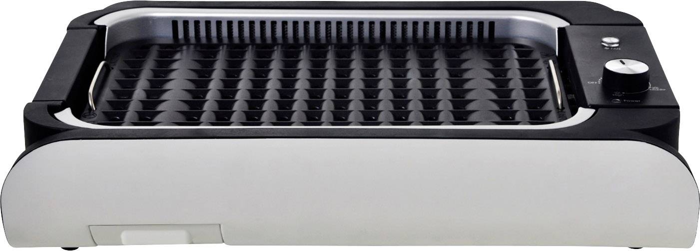 BiKitchen Grill 700.2 Elektro Tischgrill kabelgebunden, mit manueller Temperatureinstellung Schwarz, Weiß