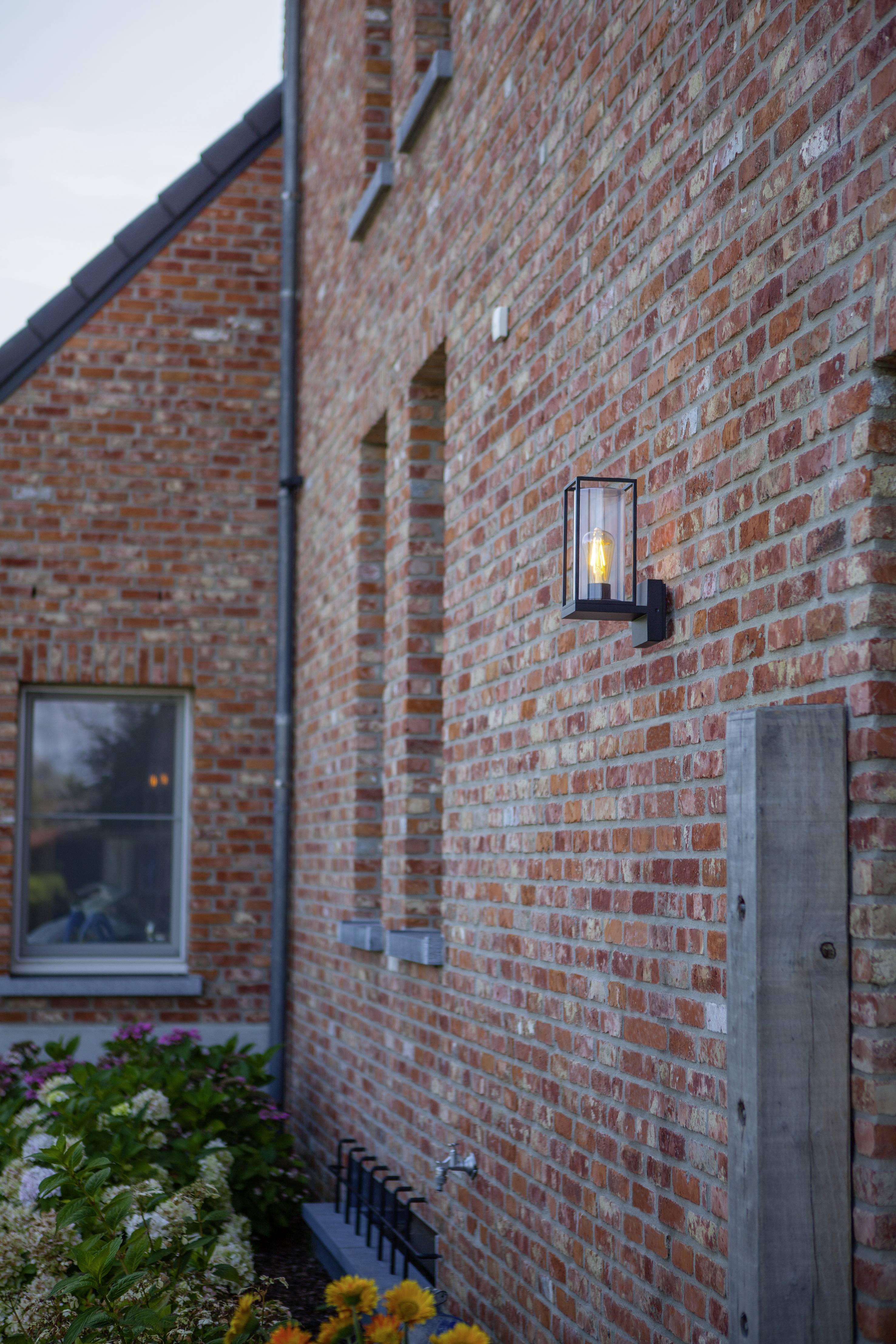 Lutec Flair 5288801012 Außenwandleuchte LED E27 40W Anthrazit