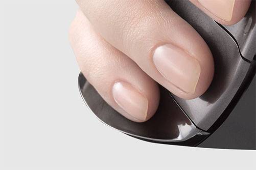 Evoluent D Small Ergonomische Maus USB Laser Ergonomisch