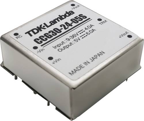 TDK-Lambda CCG30-24-12D DC/DC-Wandler, Print 24 V 1.25 A 30 W Anzahl Ausgänge: 1 x Inhalt 1 St.