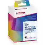 Edding Druckerpatrone ersetzt Brother LC-1100BK, LC-1100C, LC-1100M, LC-1100Y Kompatibel Kombi-Pack Schwarz, Cyan, Magenta, Gelb Edding Druckerpatrone ersetzt Brother LC-1100BK, LC-1100C, LC-1100M, LC-1100Y Kompatibel Kombi-Pack Schwarz, Cyan, Magenta, Gelb