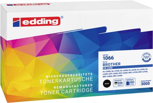Edding Toner ersetzt Brother TN-3430 Kompatibel Schwarz 3000 Seiten EDD-1066 18-1066