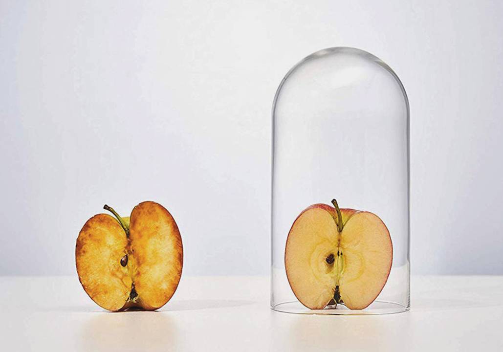 Krups Freshboost Vakuum Standmixer 800W Edelstahl (gebürstet), Weiß