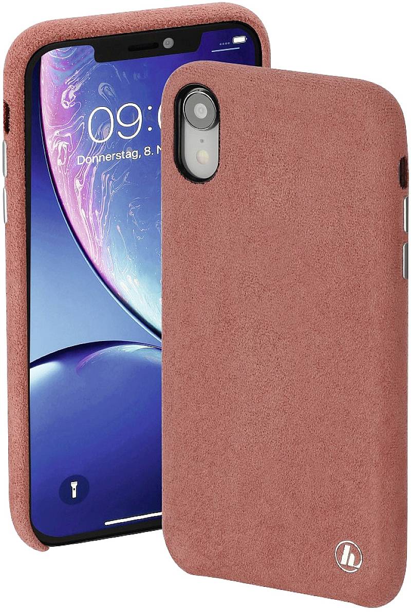 Hama Finest Touch Cover Apple iPhone XR Coral Induktives Laden 00188706