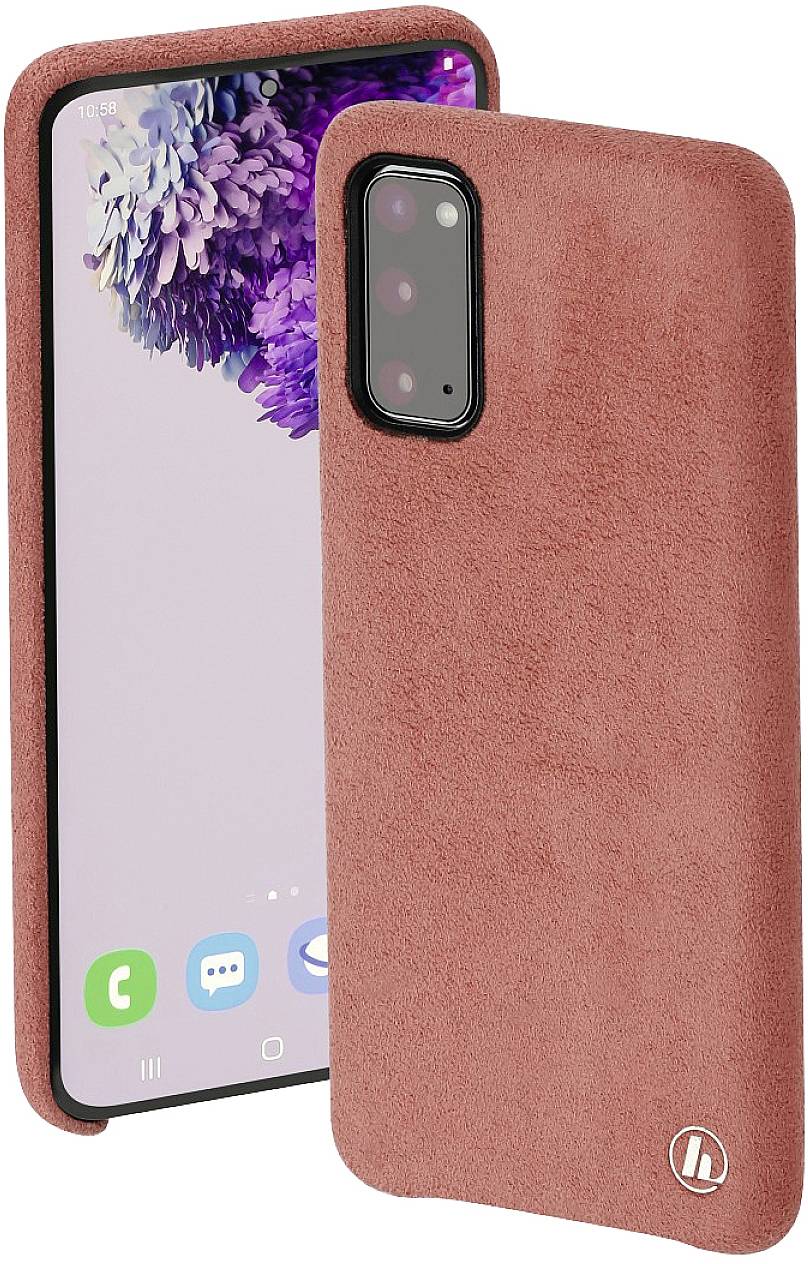 Hama Finest Touch Cover Samsung Galaxy S20 Coral Induktives Laden 00188710
