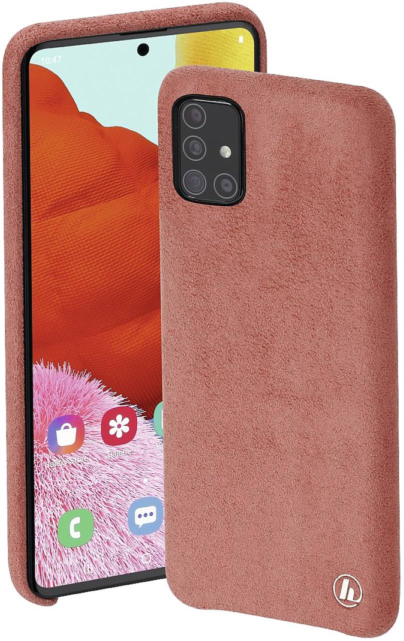 Hama Finest Touch Cover Samsung Galaxy A51 Coral Induktives Laden 00188718