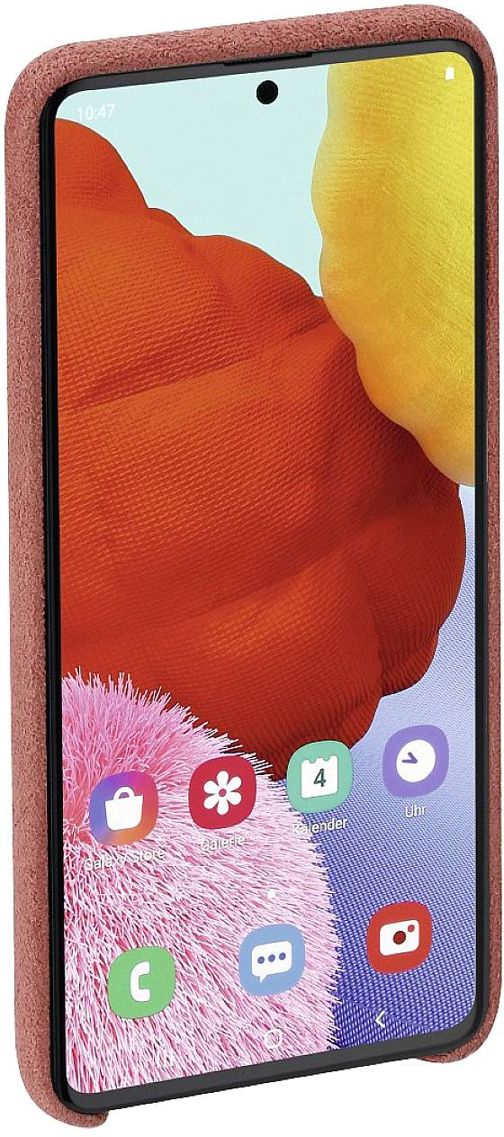 Hama Finest Touch Cover Samsung Galaxy A51 Coral Induktives Laden 00188718