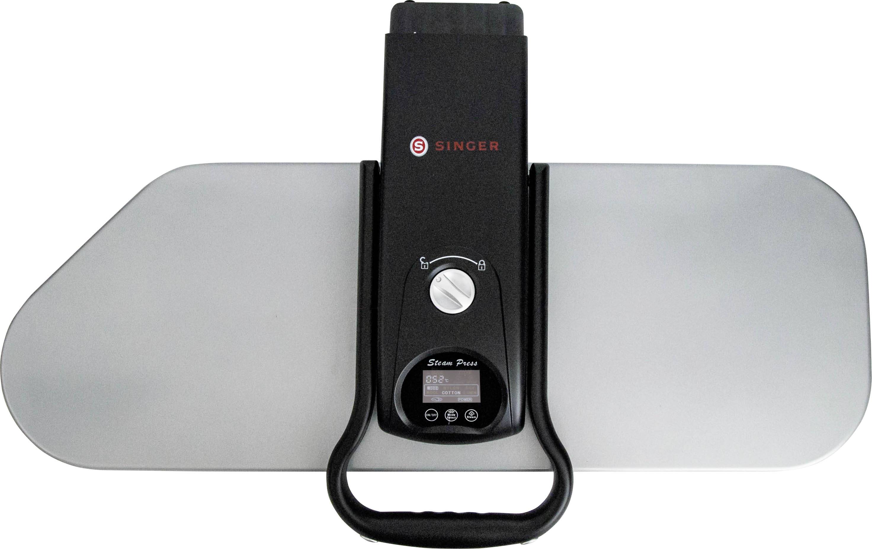 Singer Intelligent Steam Press ESP 36T ESP36T1.01E Bügelpresse 1800W Edelstahl, Schwarz