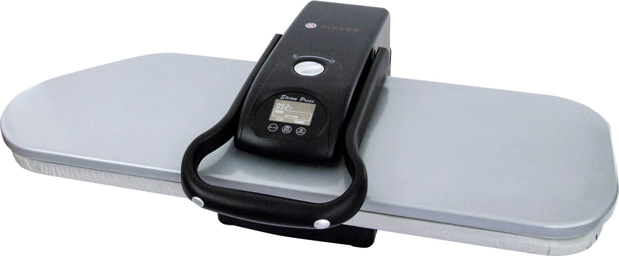 Singer Intelligent Steam Press ESP 36T ESP36T1.01E Bügelpresse 1800 W Edelstahl, Schwarz