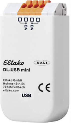 Eltako DL-USB mini USB-Schnittstelle 1-Kanal Einbau, Unterputz